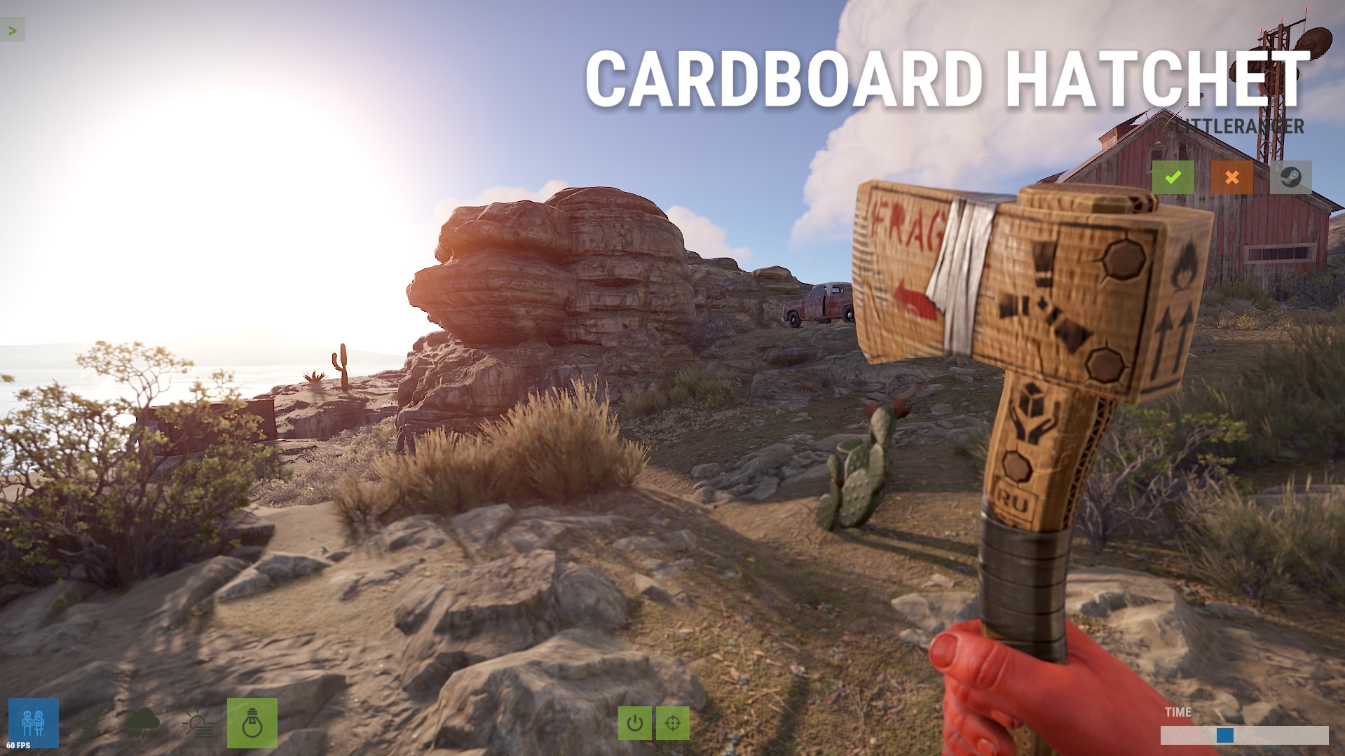 Cardboard Hatchet thumbnail 2