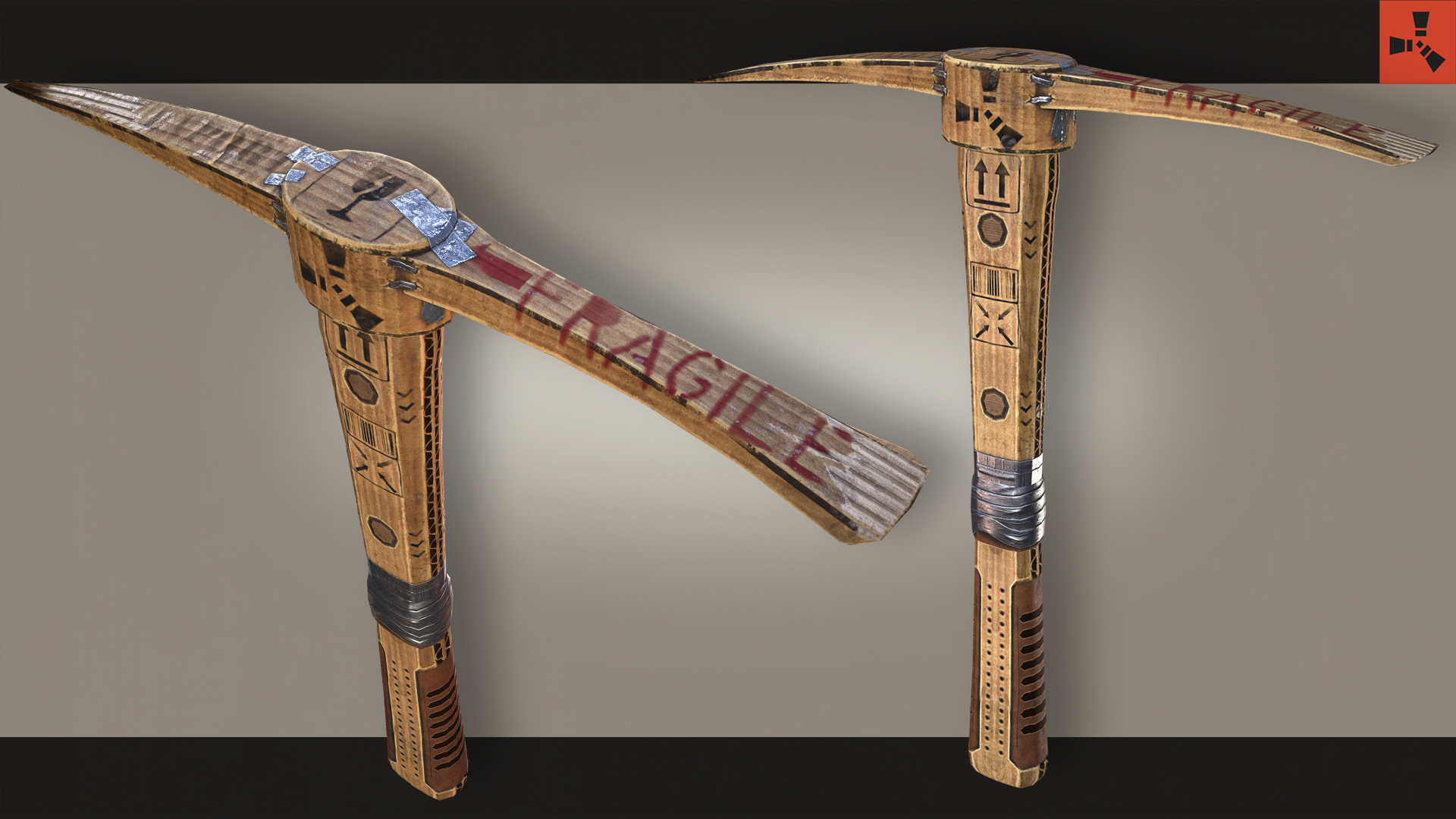 Cardboard Pickaxe screenshot 1