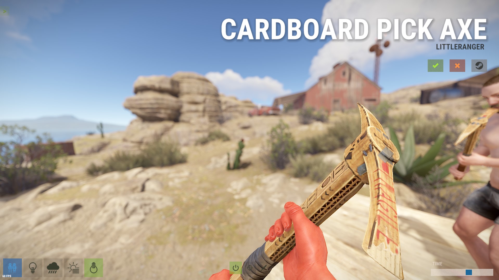 Cardboard Pickaxe thumbnail 6