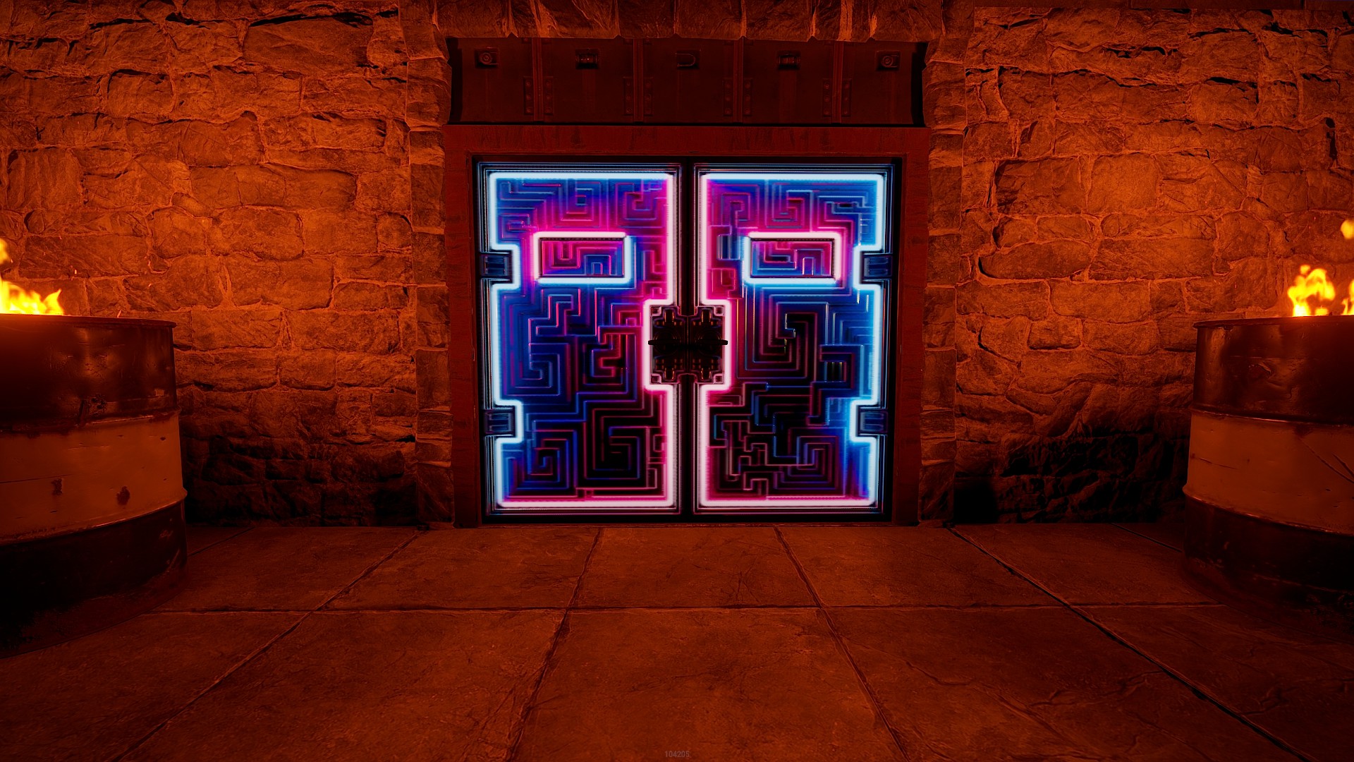 Neon Bismuth Armored Double Door thumbnail 4