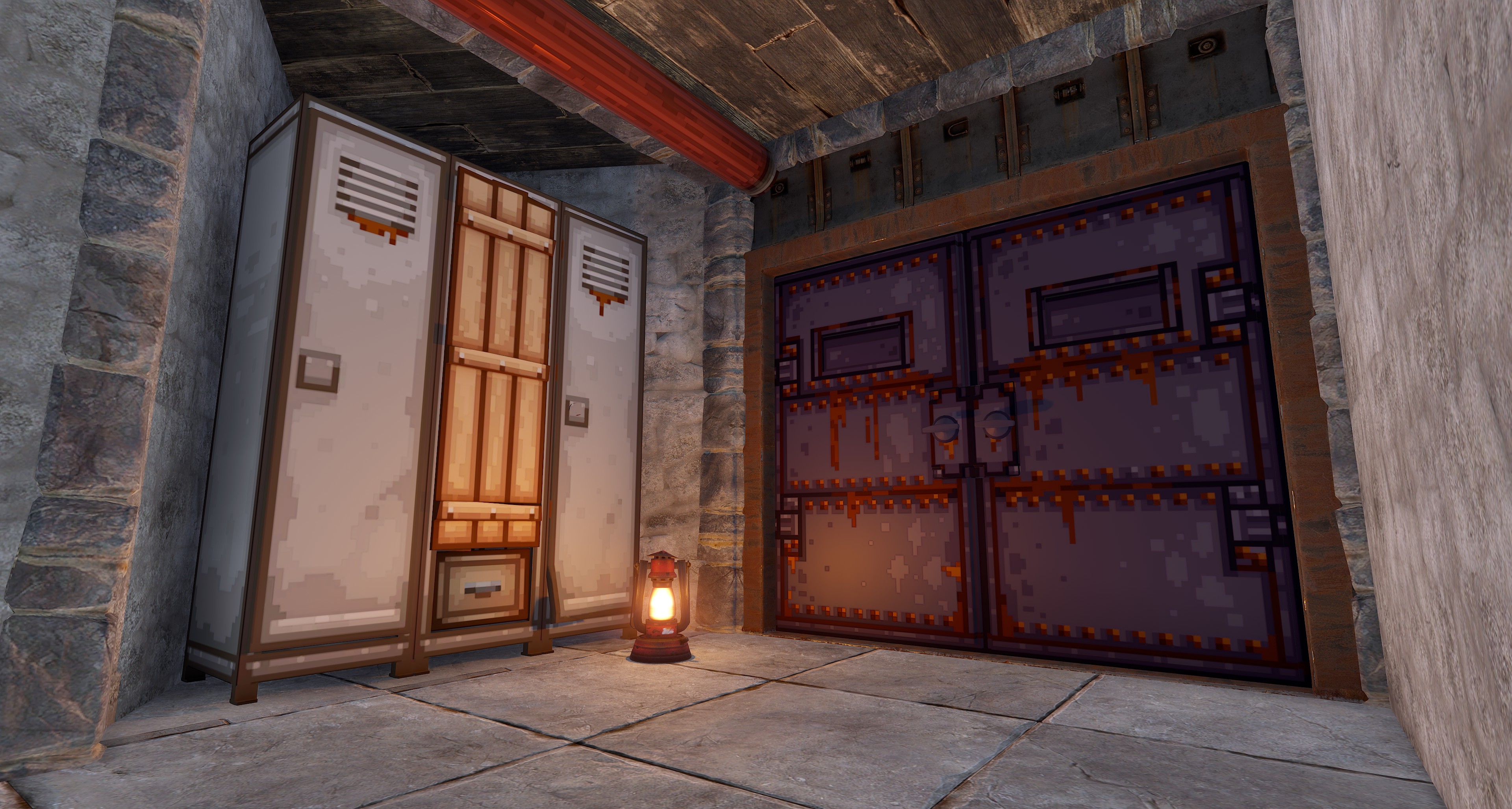 Pixel Armored Double Door thumbnail 2