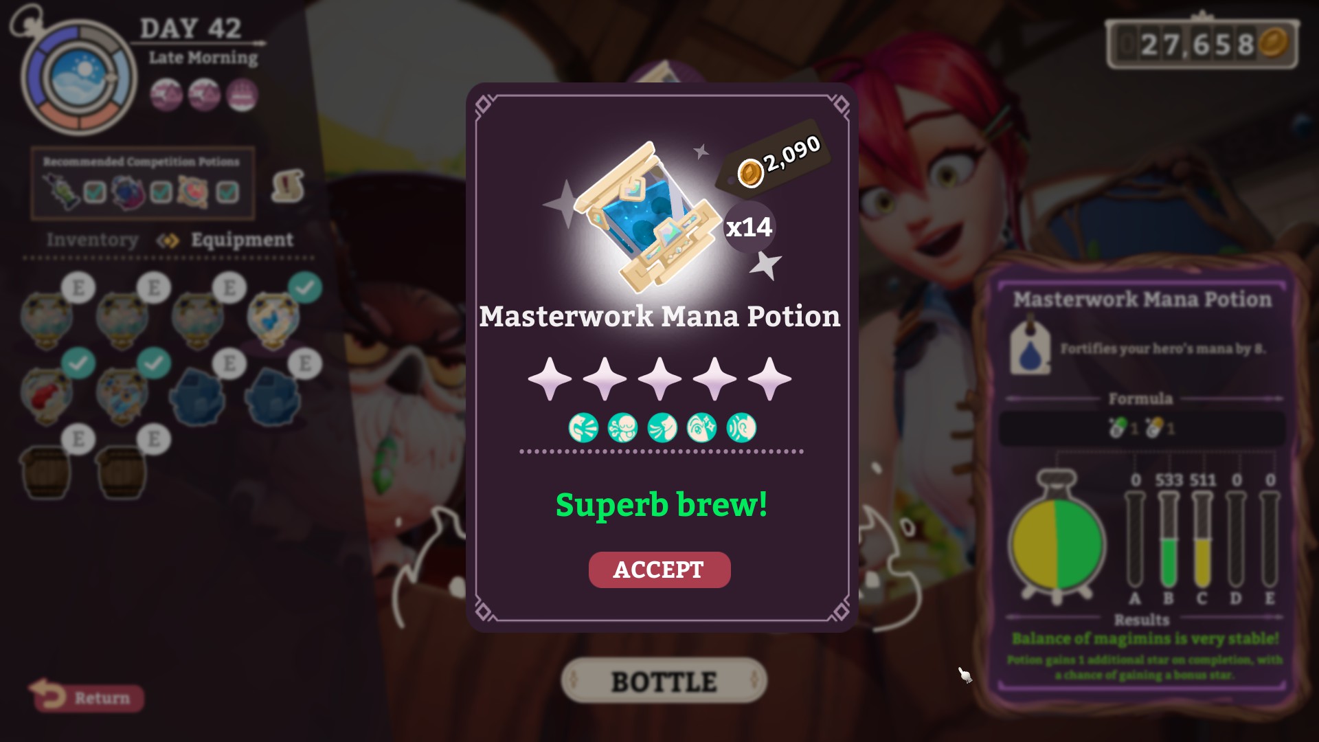 Steam Community :: Guide :: Recipe for All 5 Star Masterwork Potions ...
