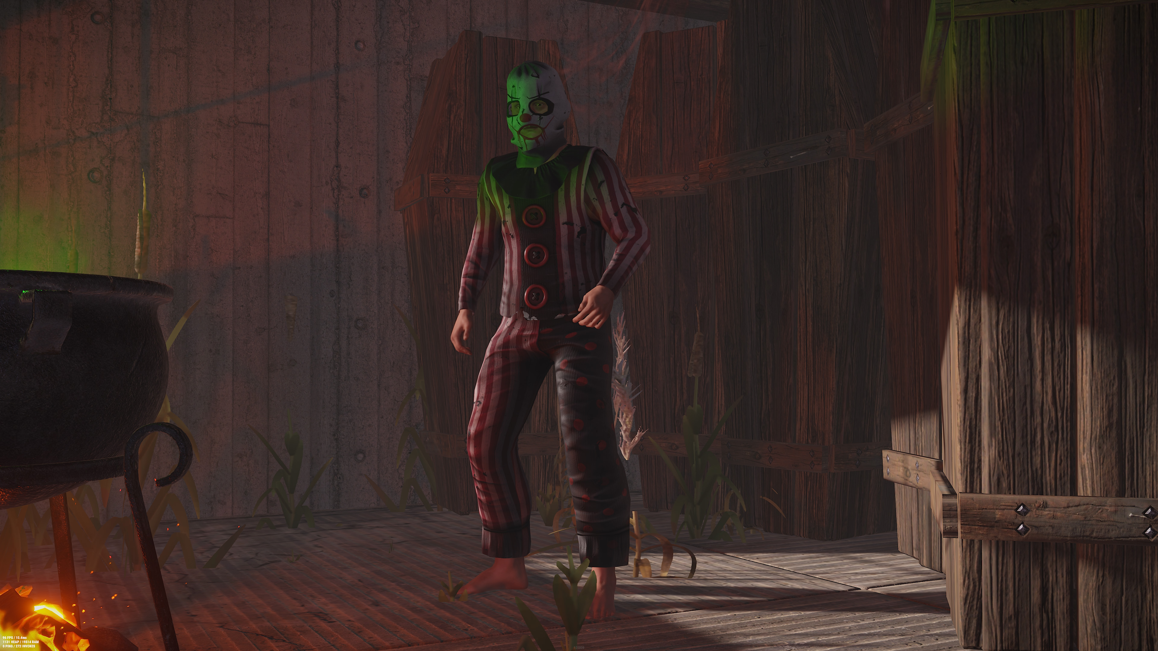 Nightmare Clown Burlap Pants screenshot 1