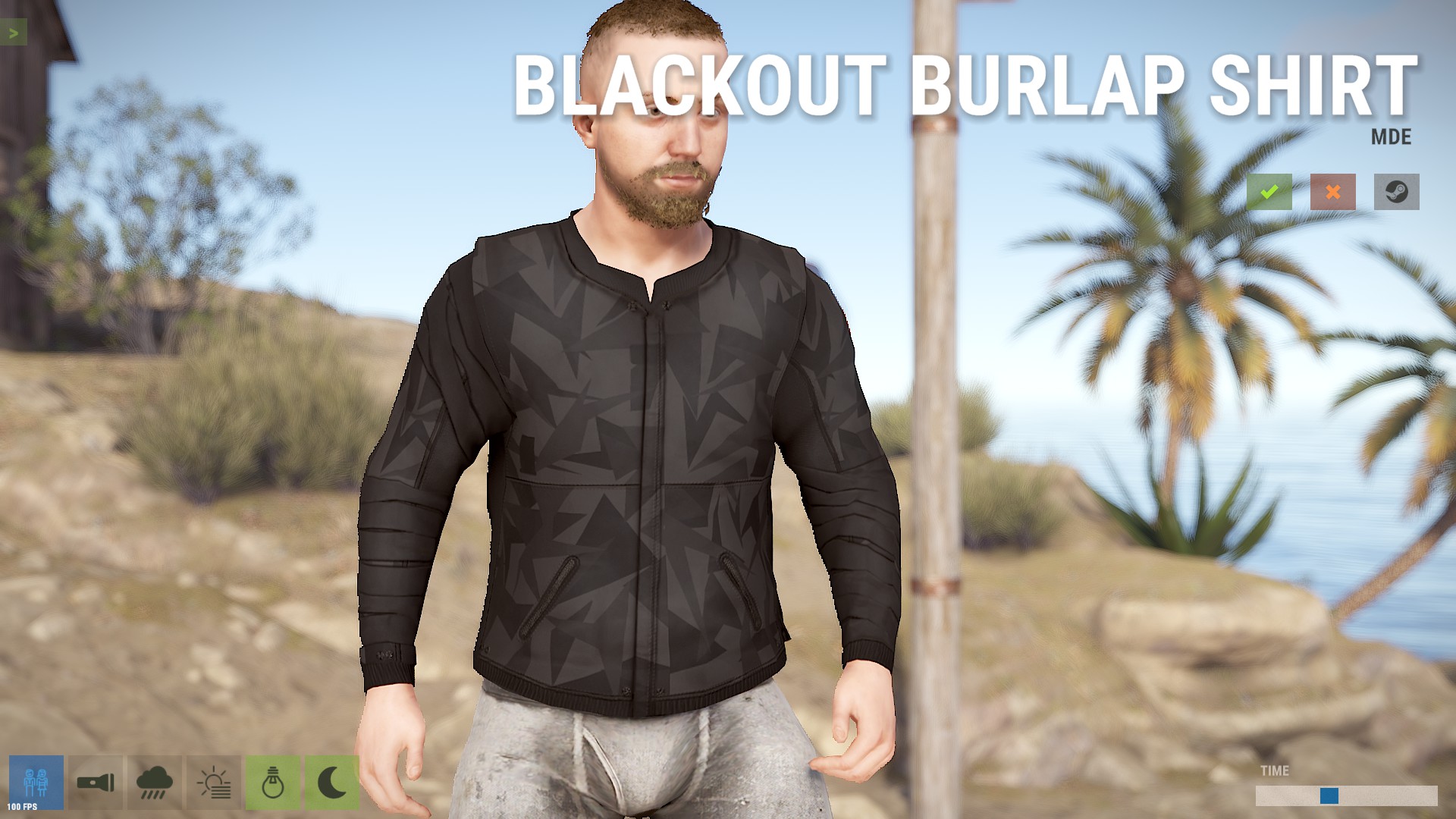 Blackout Burlap Shirt thumbnail 6