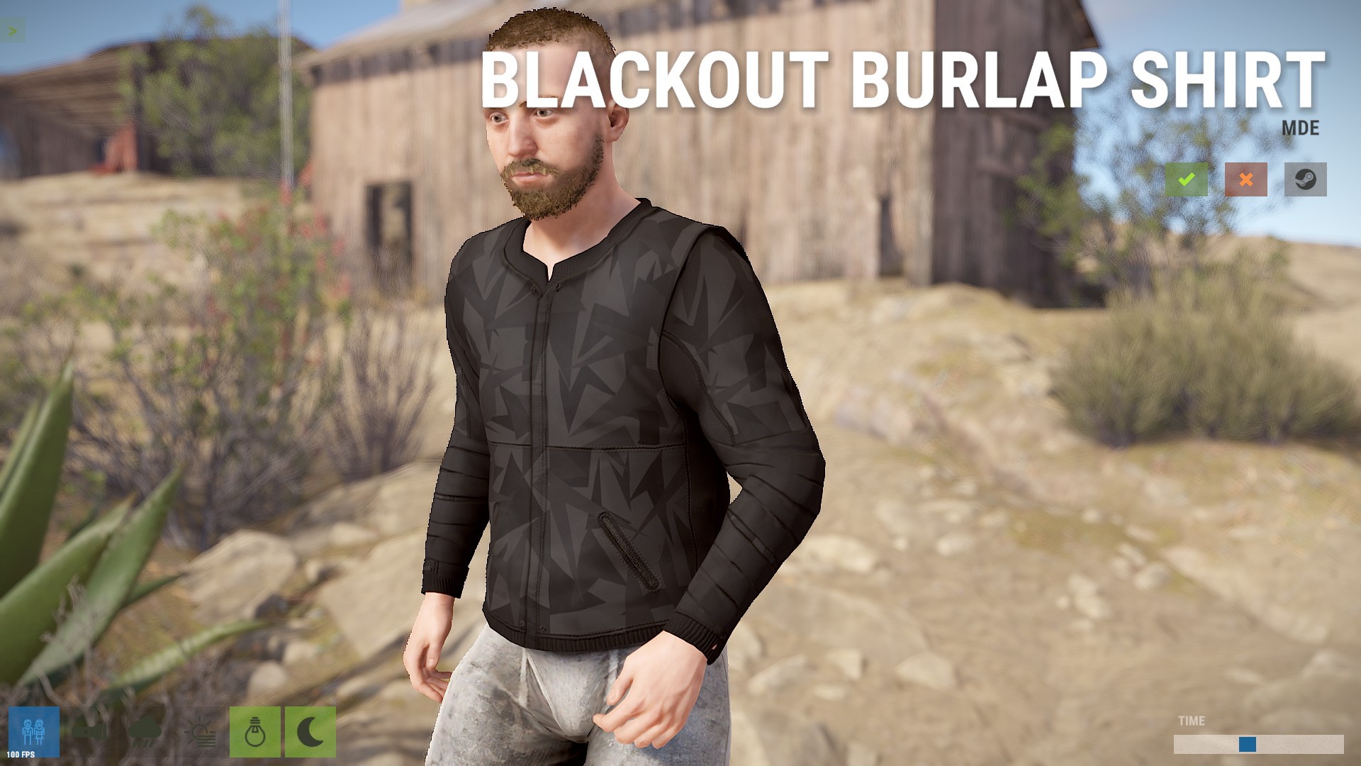 Blackout Burlap Shirt thumbnail 8