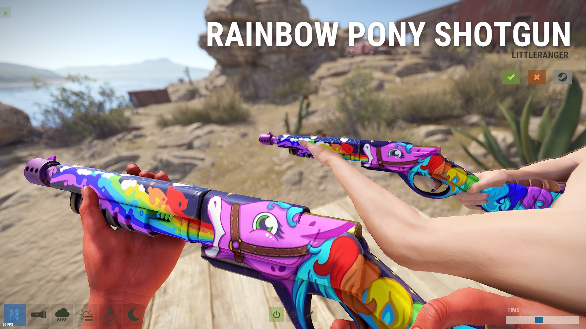 Rainbow Pony Shotgun thumbnail 3