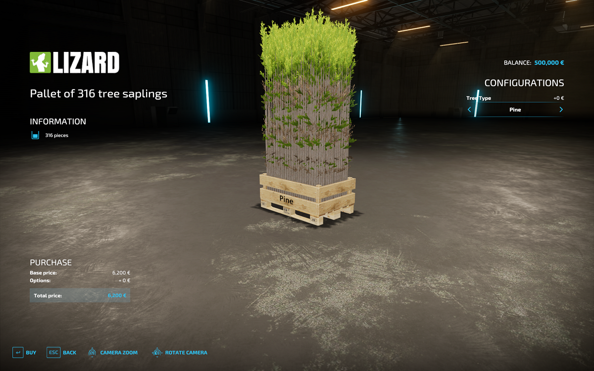 Easily plant well organized artificial forest image 3