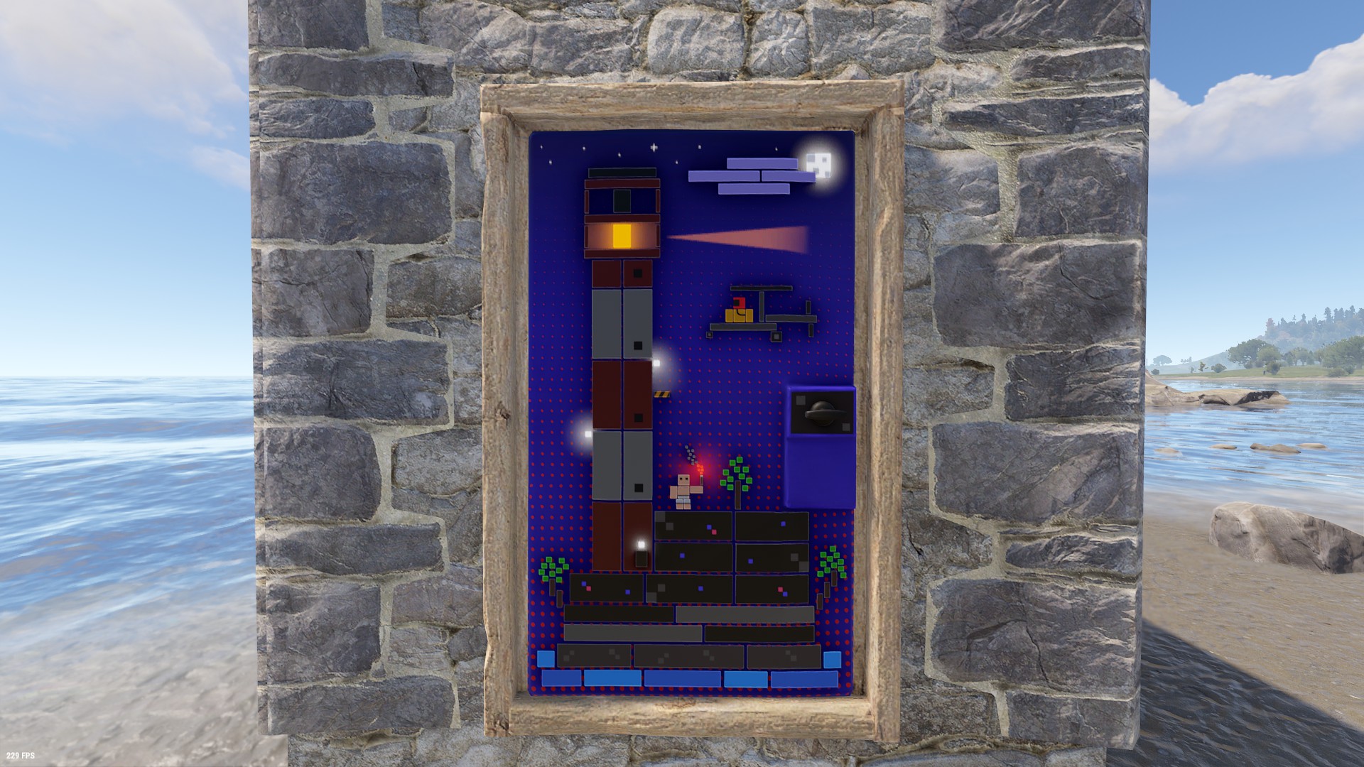 Blocky Lighthouse Door thumbnail 6