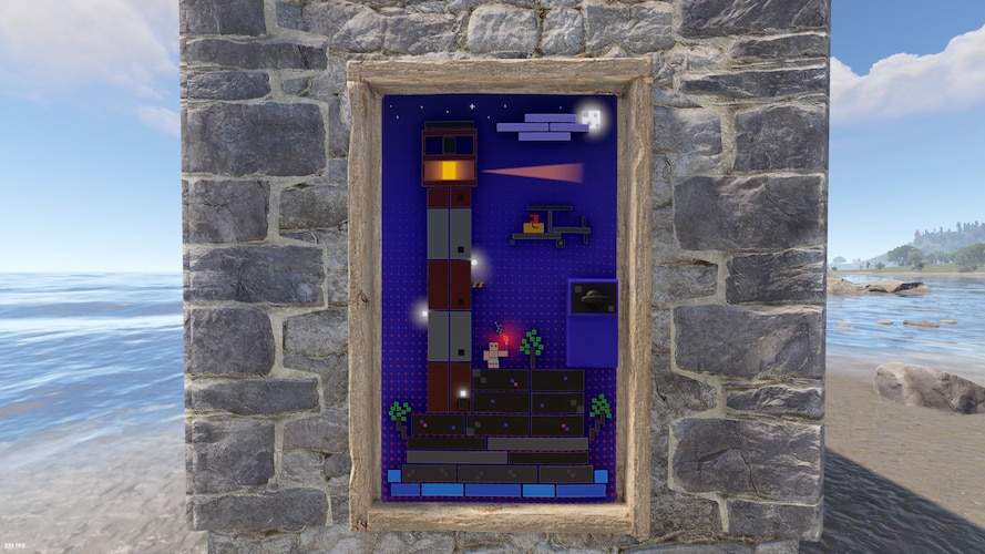 Blocky Lighthouse Door - image 2