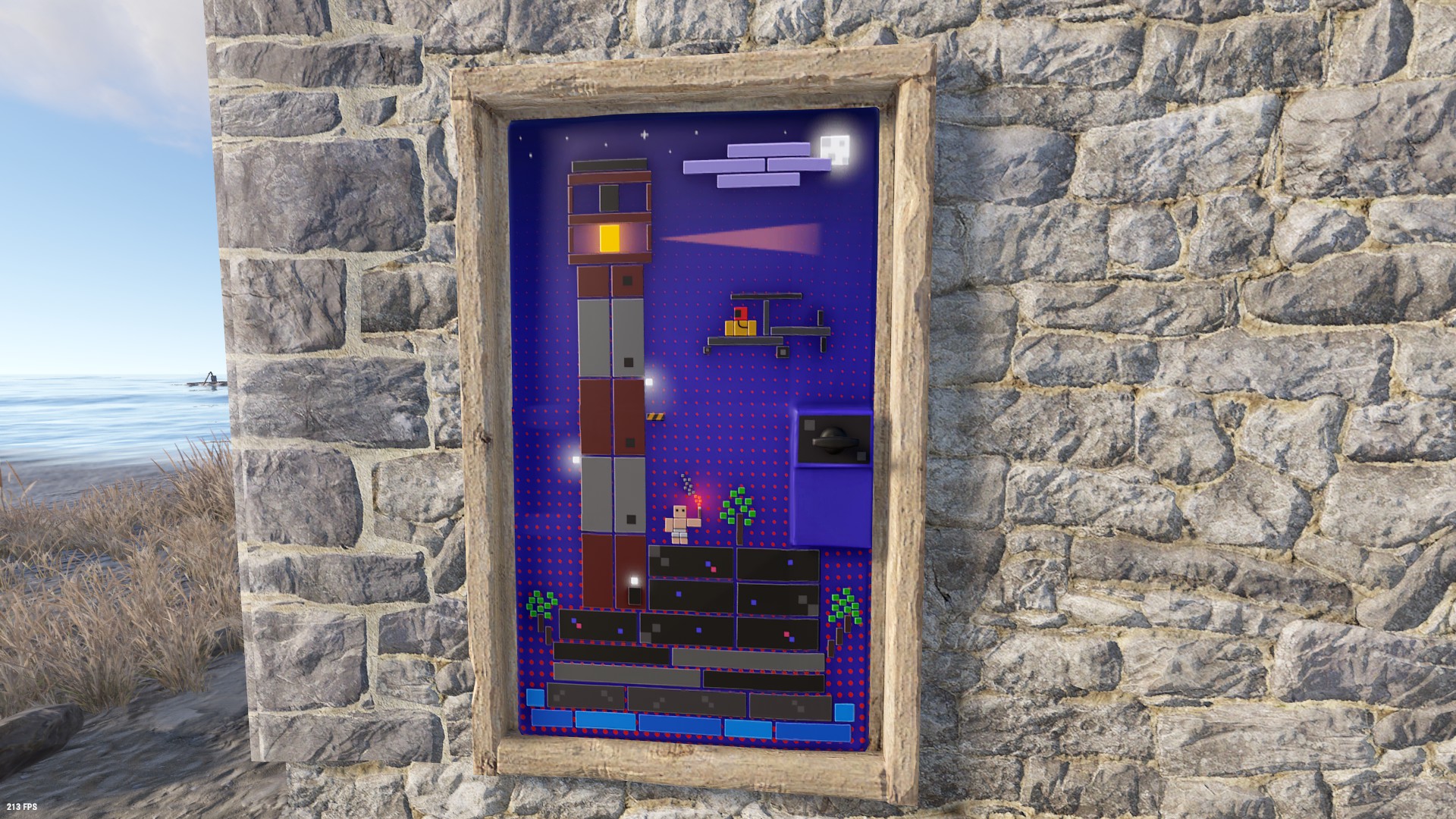 Blocky Lighthouse Door thumbnail 3