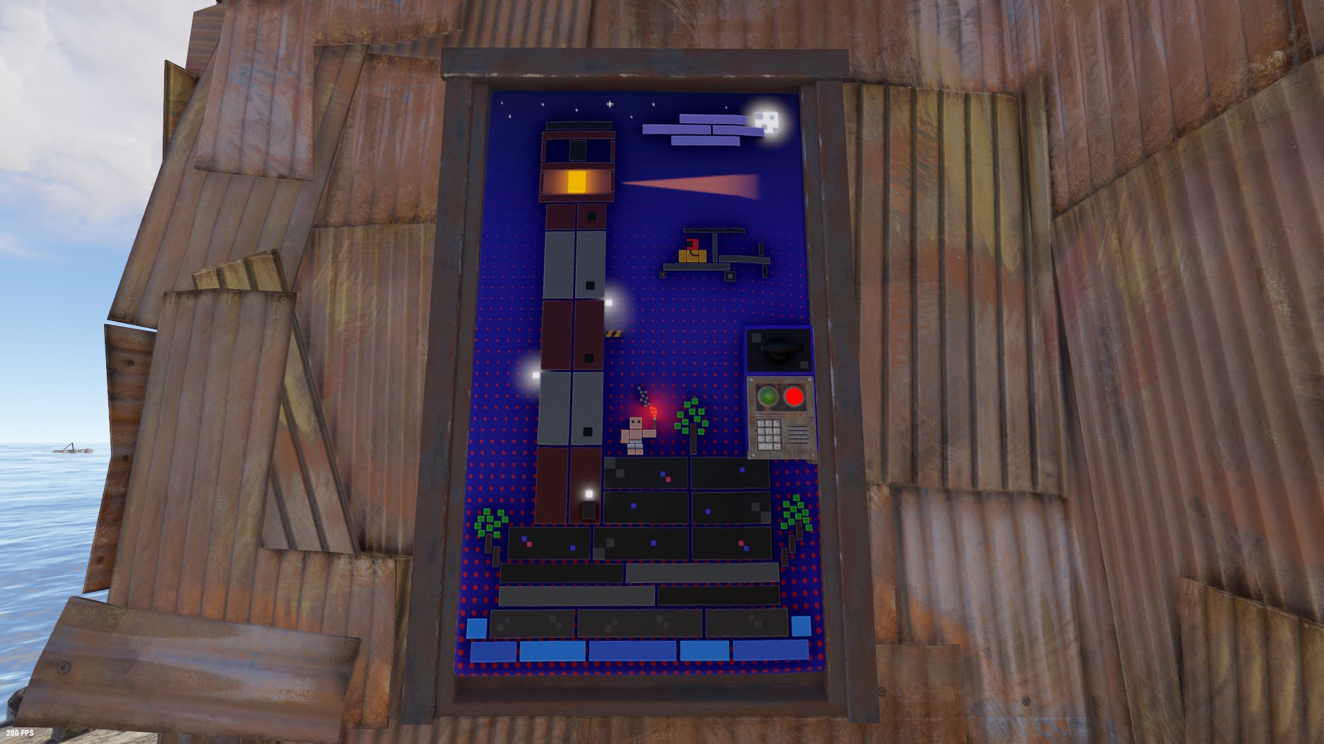 Blocky Lighthouse Door thumbnail 12