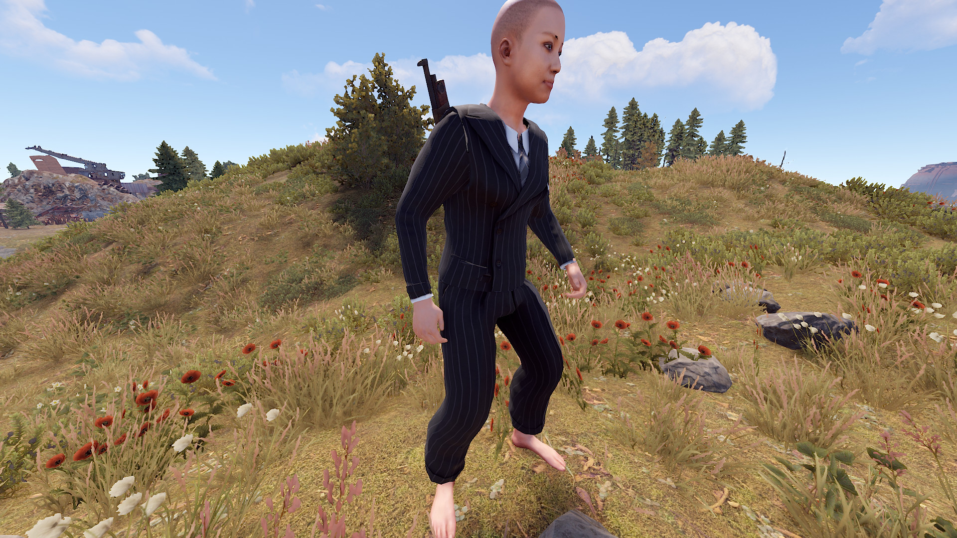 Mob Boss Burlap Pants thumbnail 2