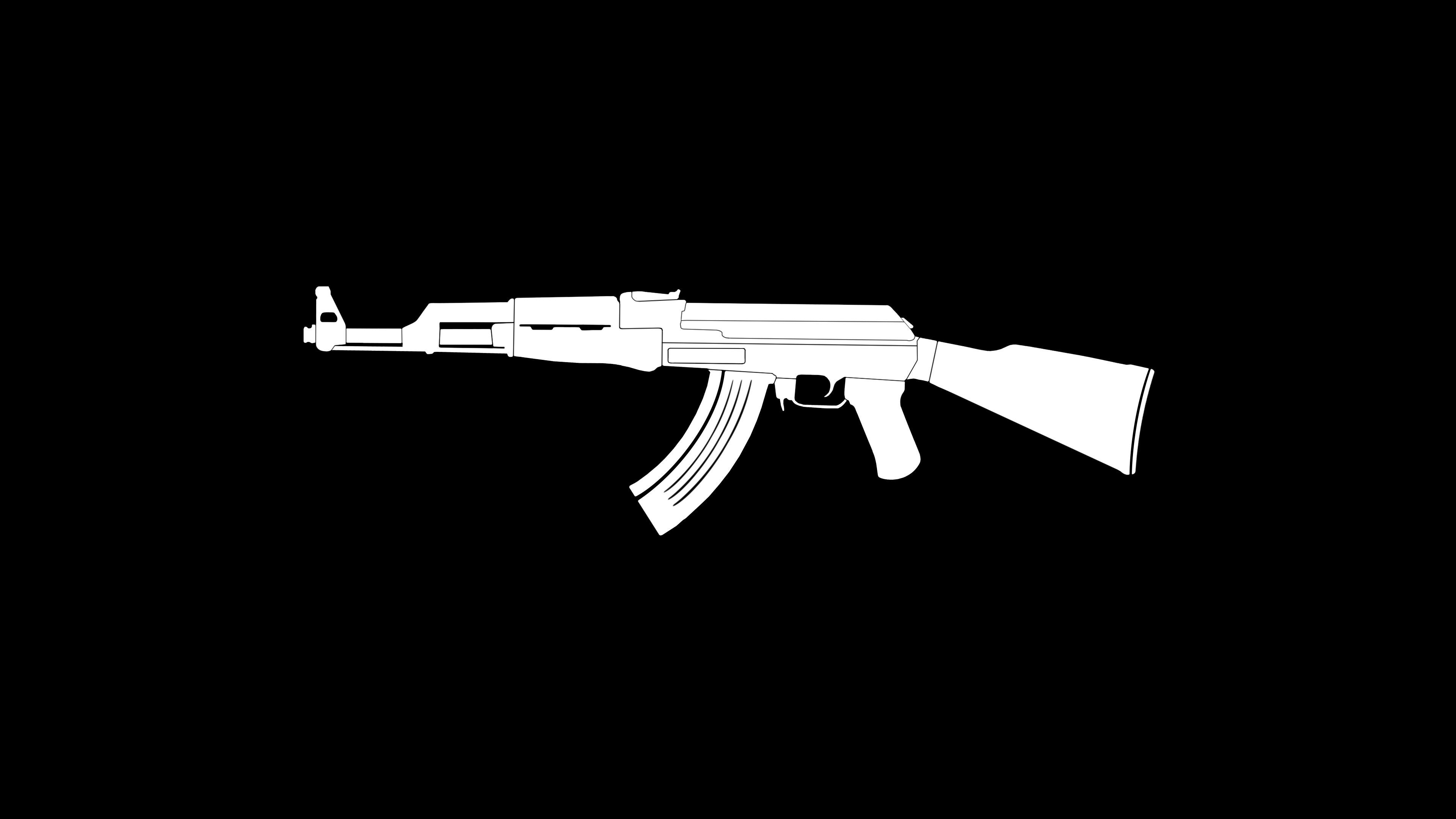 Автомат из символов. Черный АК 47 КС го. Калаш АК 47. АК 47 на черном фоне
