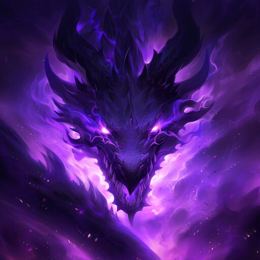 Purple outlet Dragon