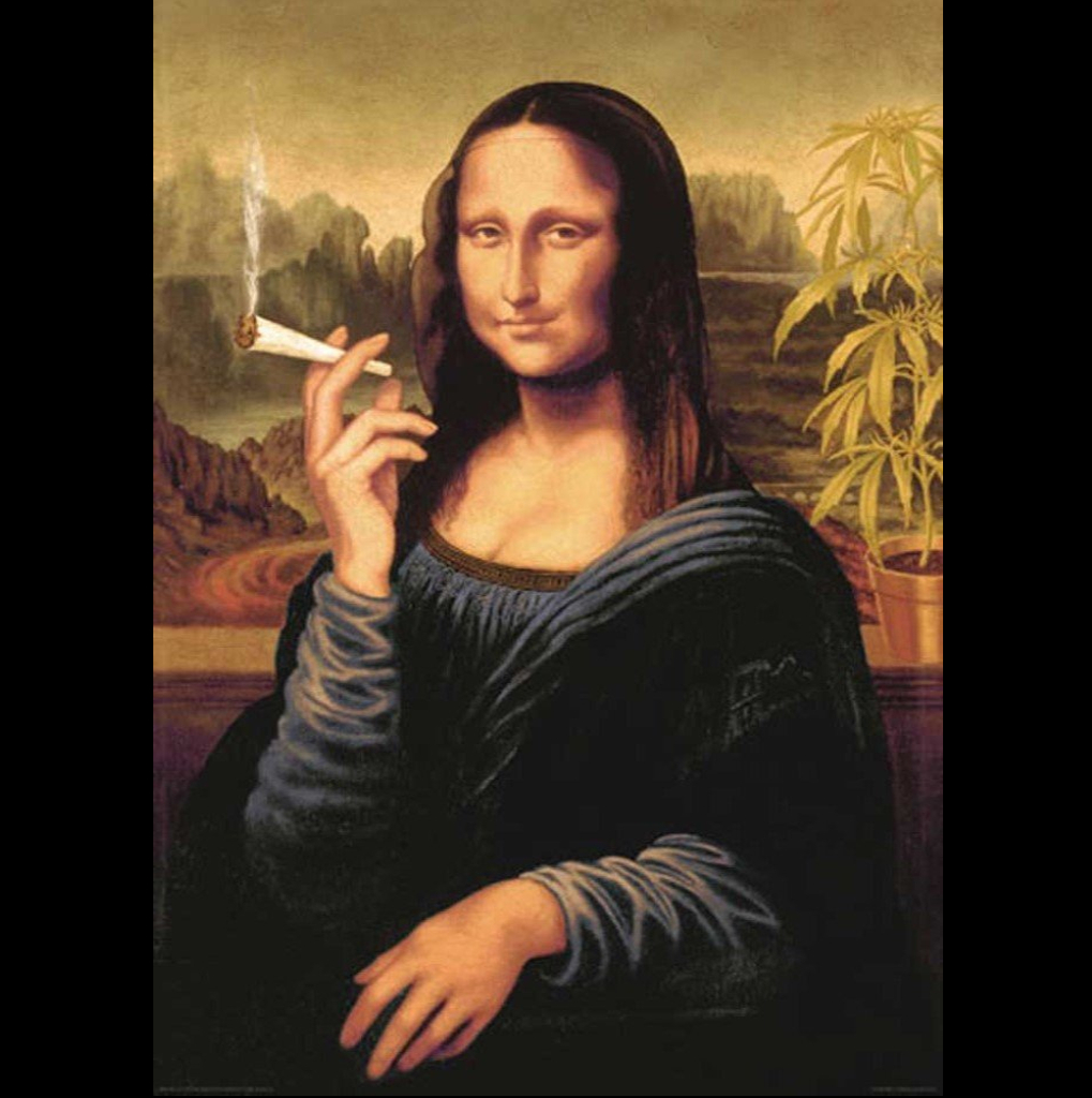 Картинка мона лиза с чупачупсом