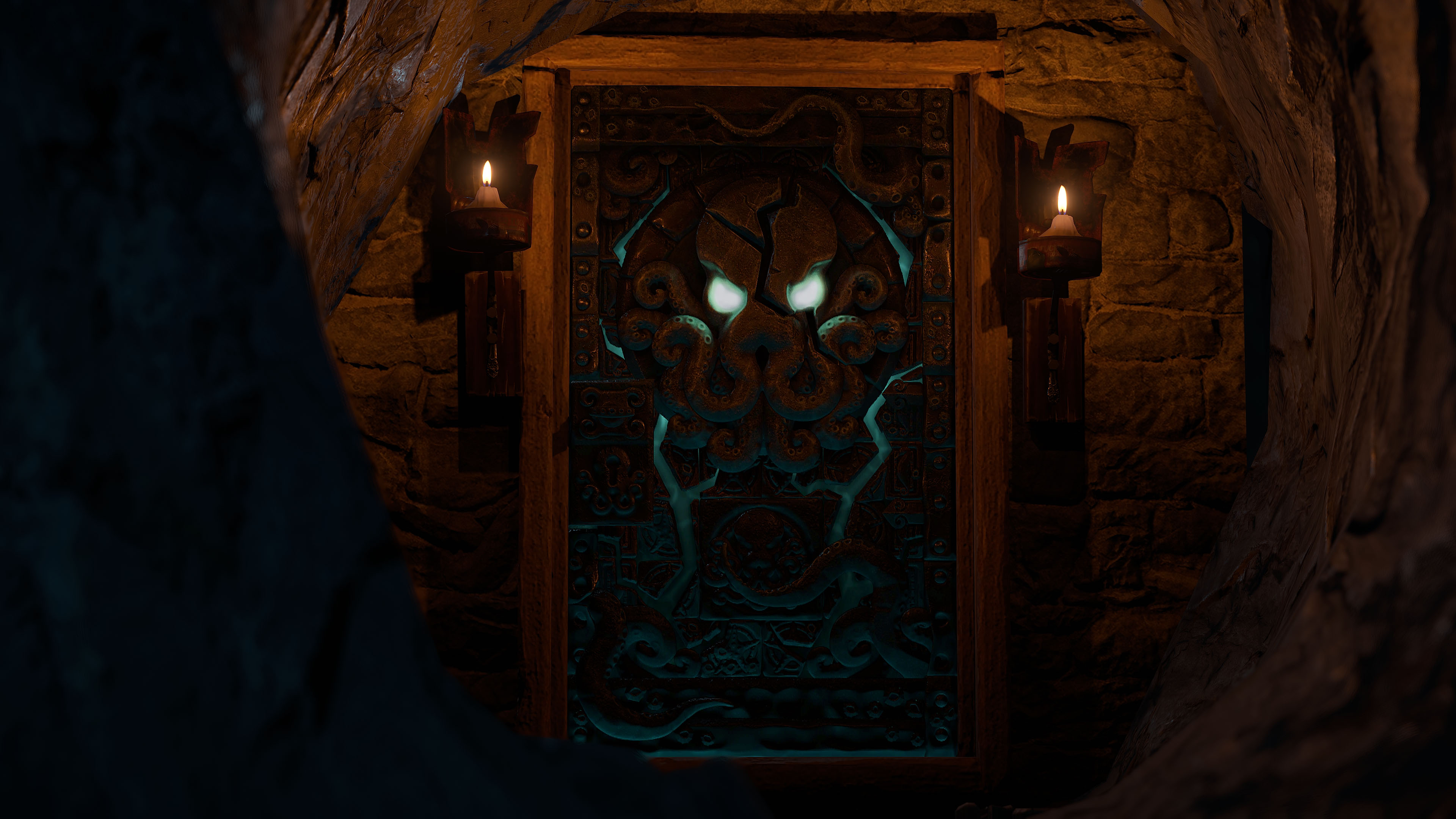 Tomb Of The Octopus Metal Door thumbnail 7