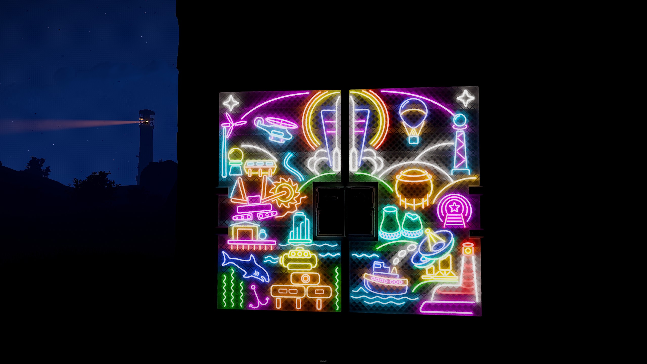 Neon Vibes Double Metal Door thumbnail 8