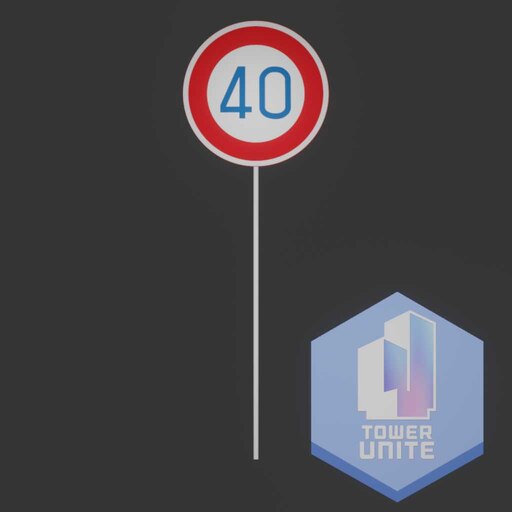 Steam Workshop::Japan Speed Limit Sign 40