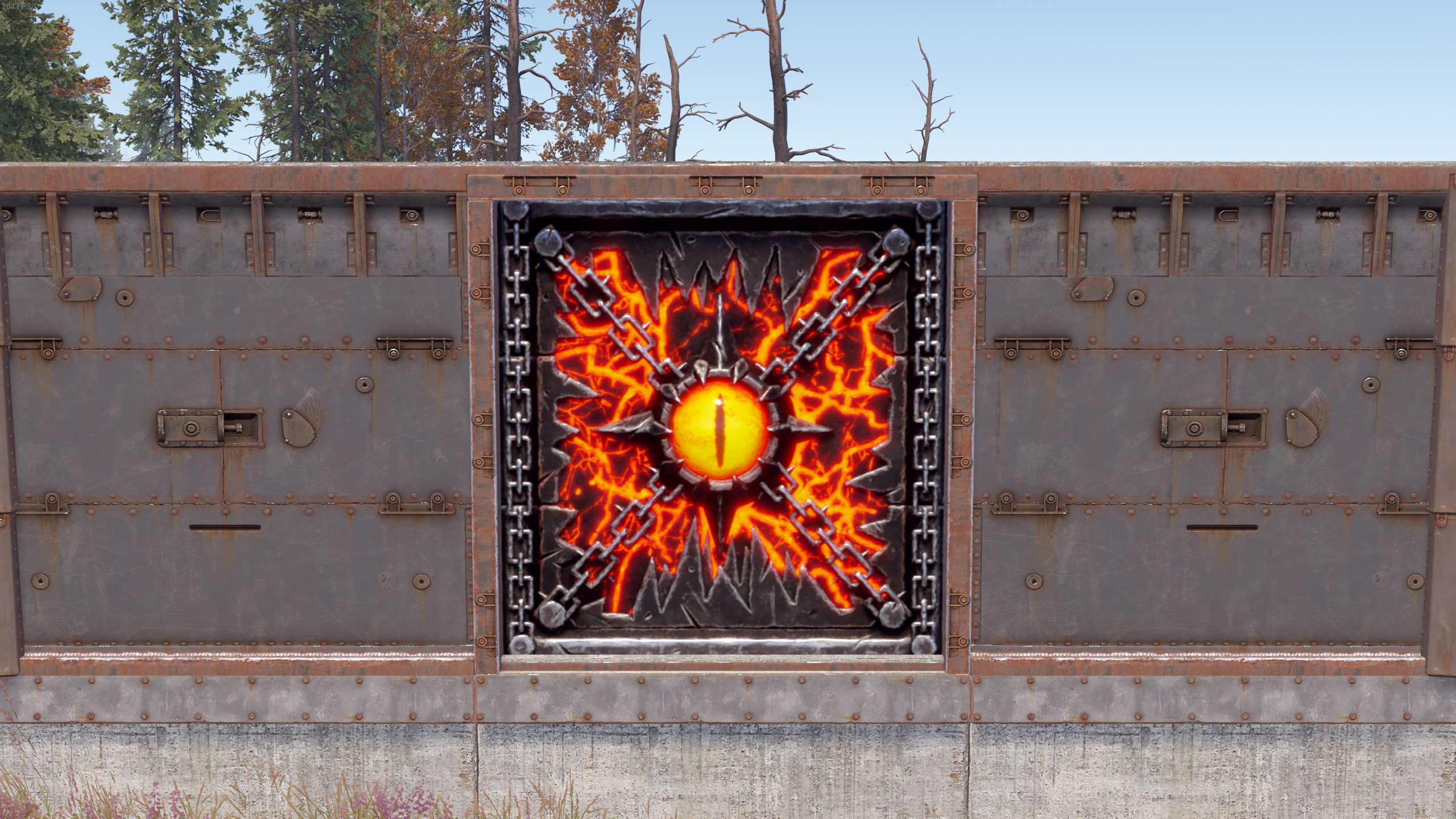 Watcher of Doom Garage Door thumbnail 4