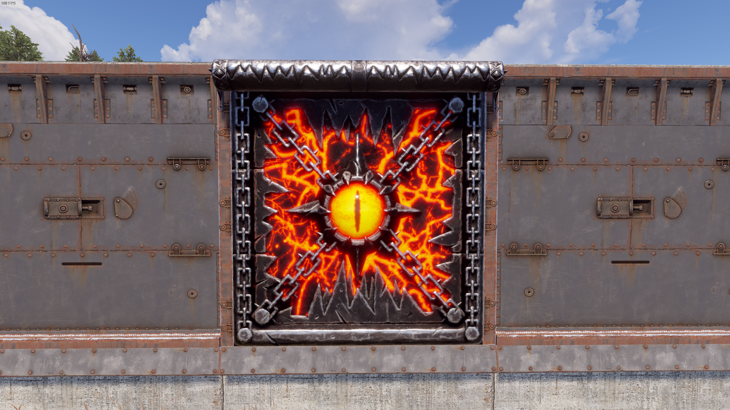 Watcher of Doom Garage Door thumbnail 5