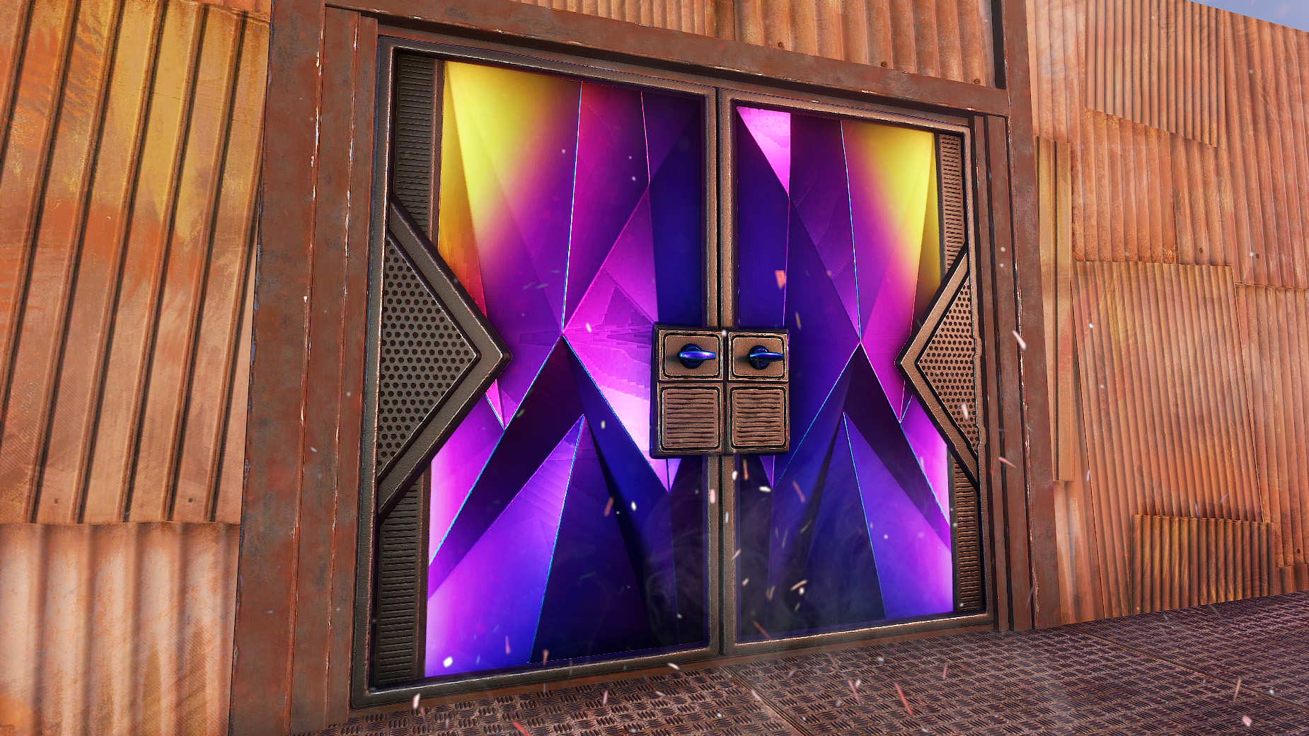 Tempered Sheet Metal Double Door thumbnail 6