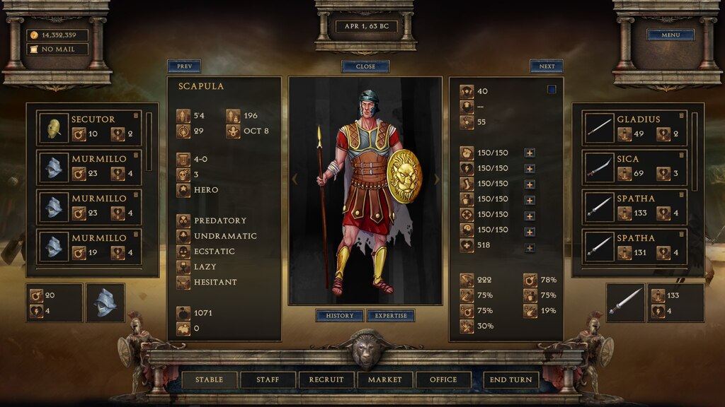 Age of Gladiators slot