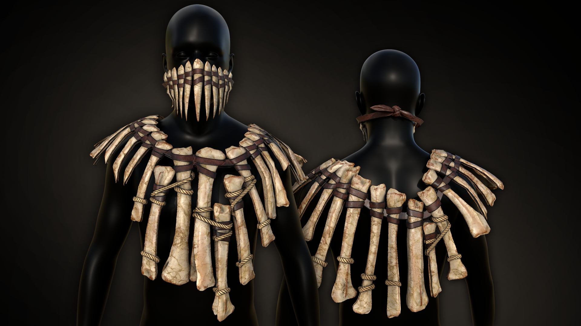 Bone Armor Poncho screenshot 1