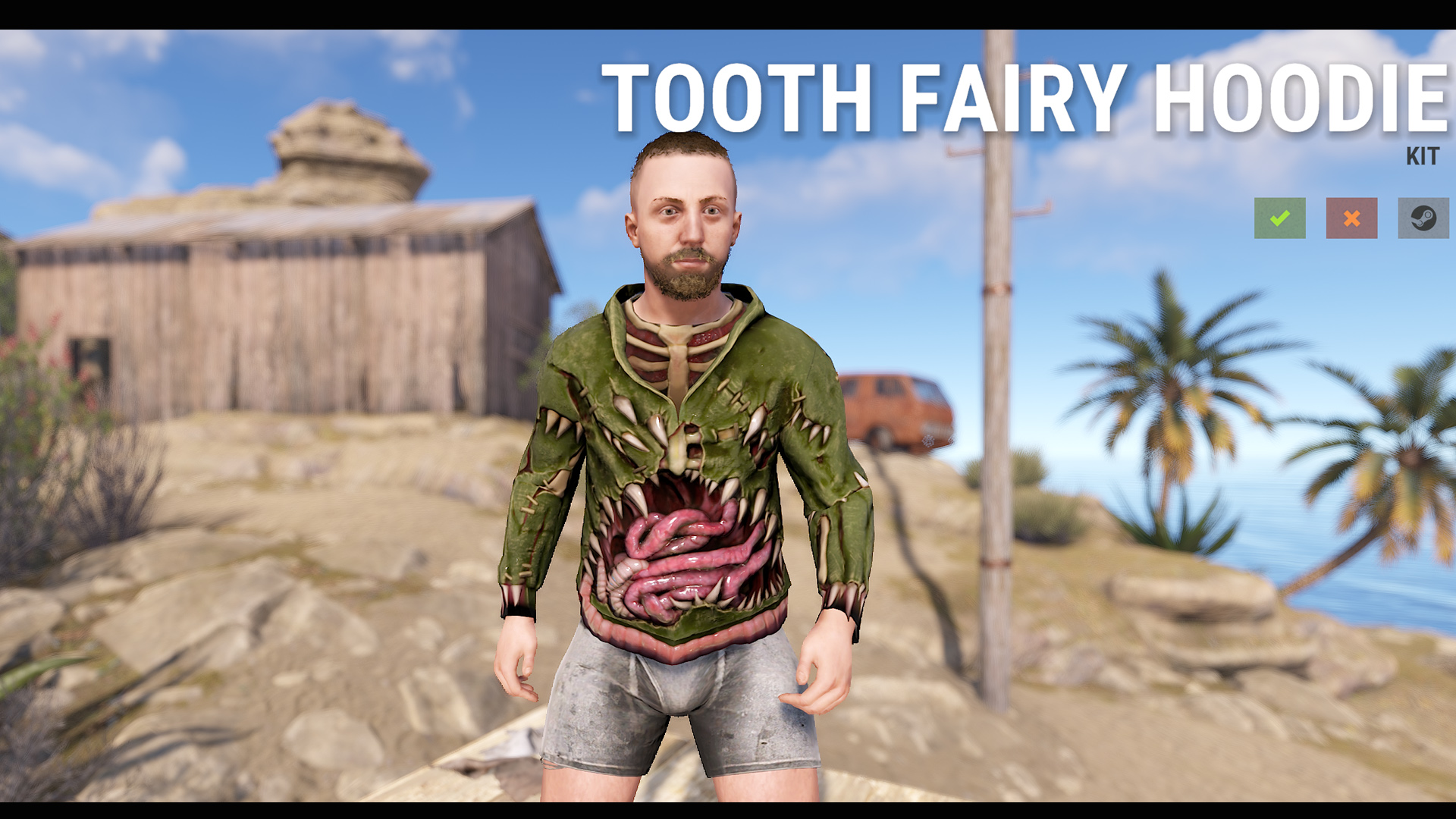 Tooth Monster Hoodie screenshot 1