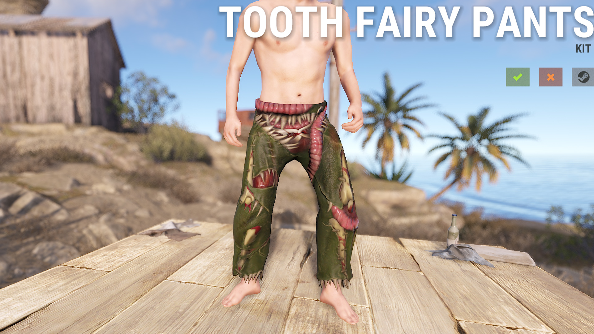 Tooth Monster Pants screenshot 1