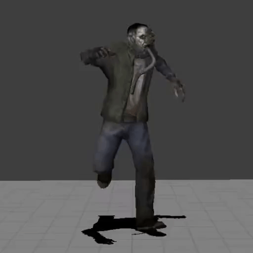 Steam Workshop::[xdR] BGT Clown running animations for Smoker