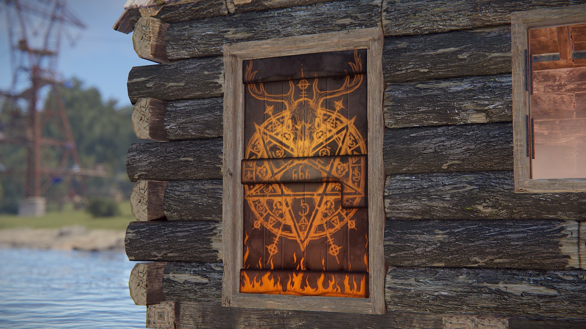 Beyond Reason Wood Door thumbnail 5