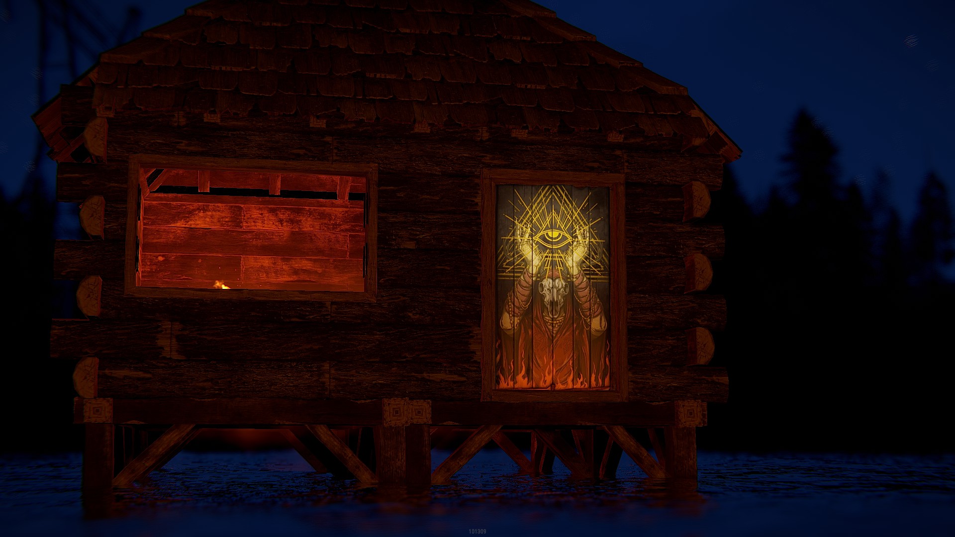Beyond Reason Wood Door thumbnail 6
