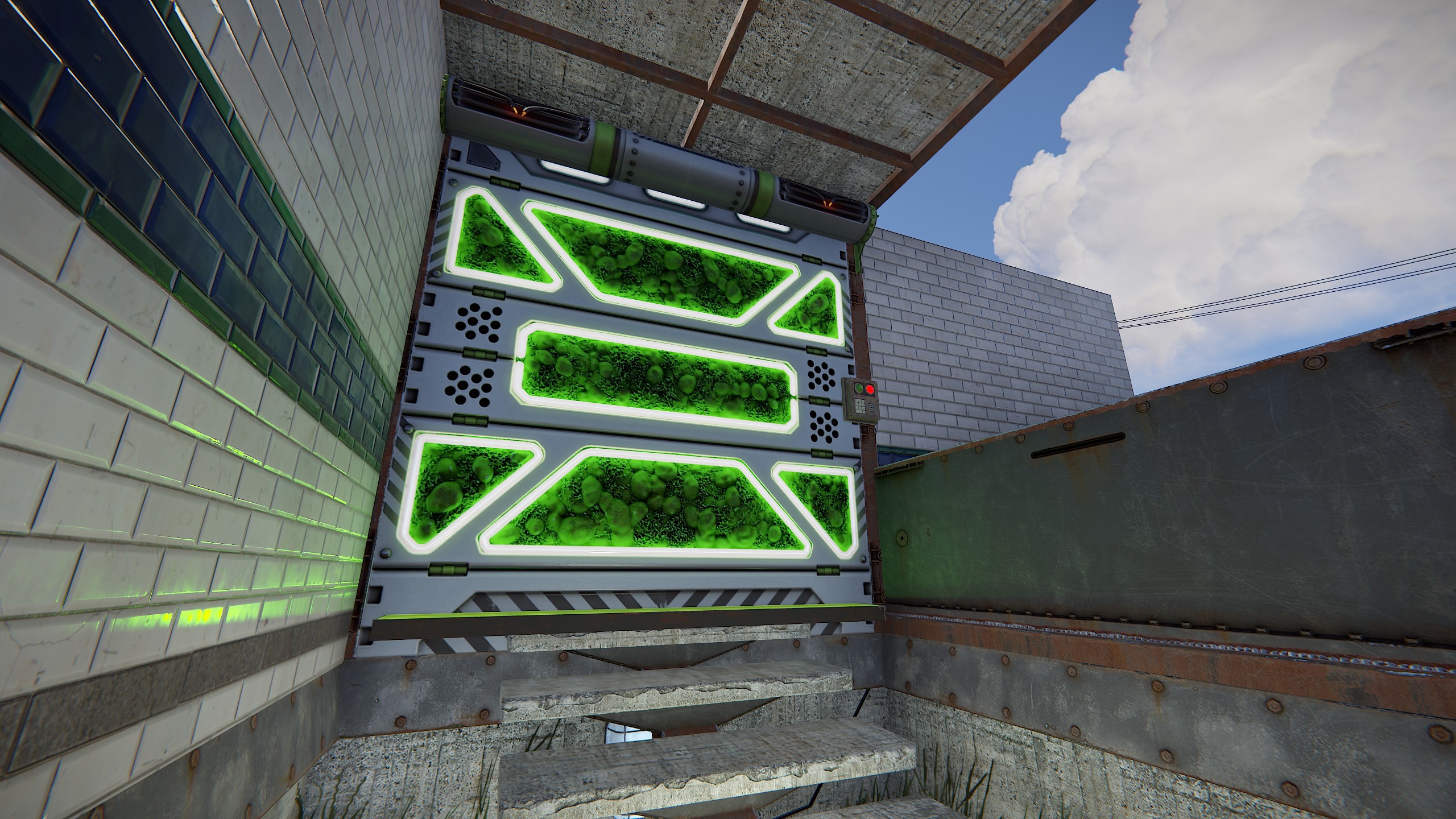 Greening Area Garage Door thumbnail 11