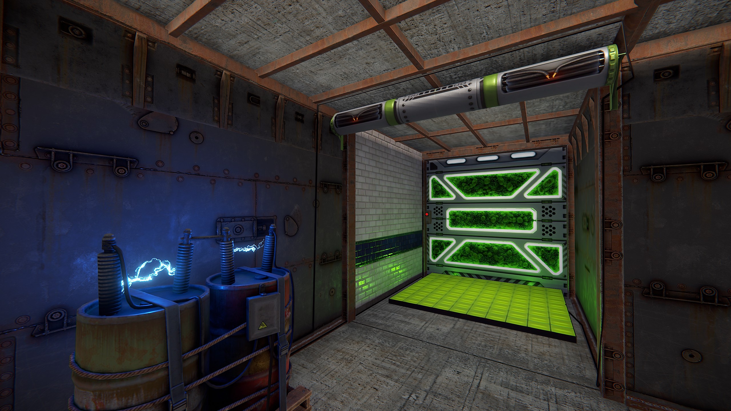 Greening Area Garage Door thumbnail 4