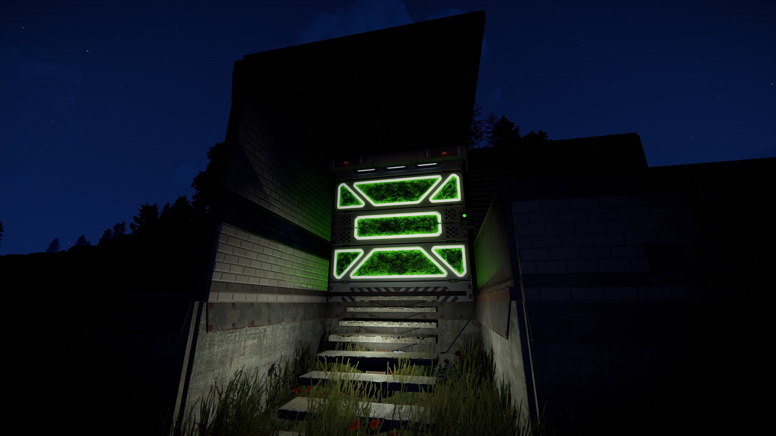 Greening Area Garage Door thumbnail 5