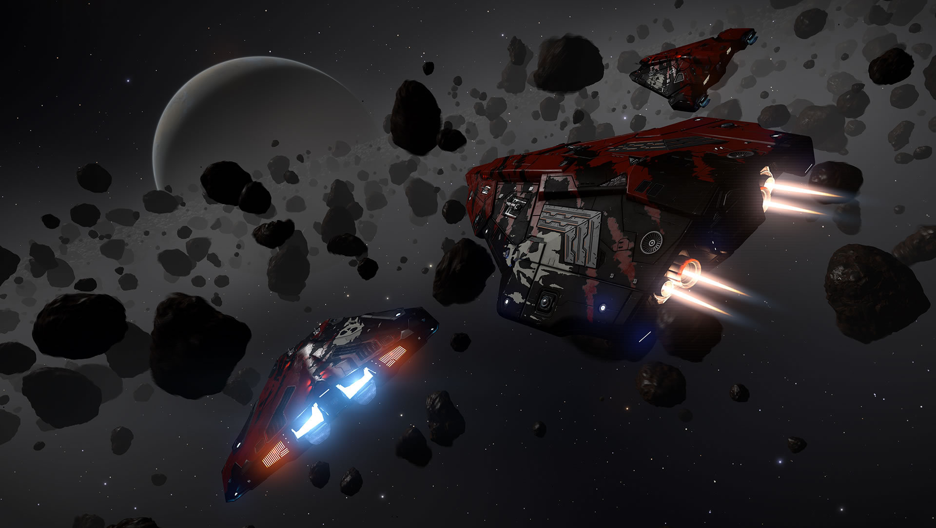 Ships to scale. - Elite: Dangerous PvE - Mobius