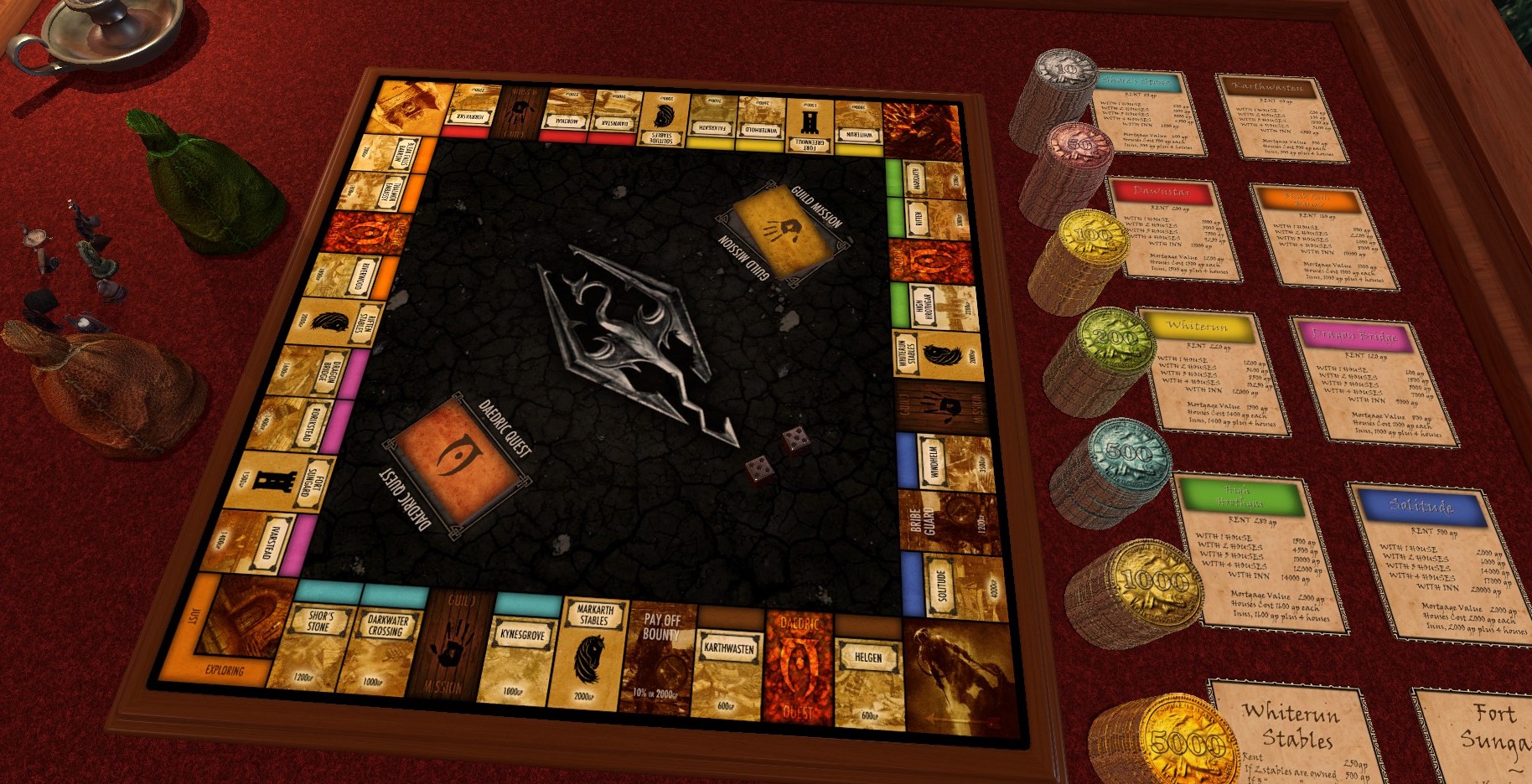 Image result for skyrim monopoly tabletop simulator