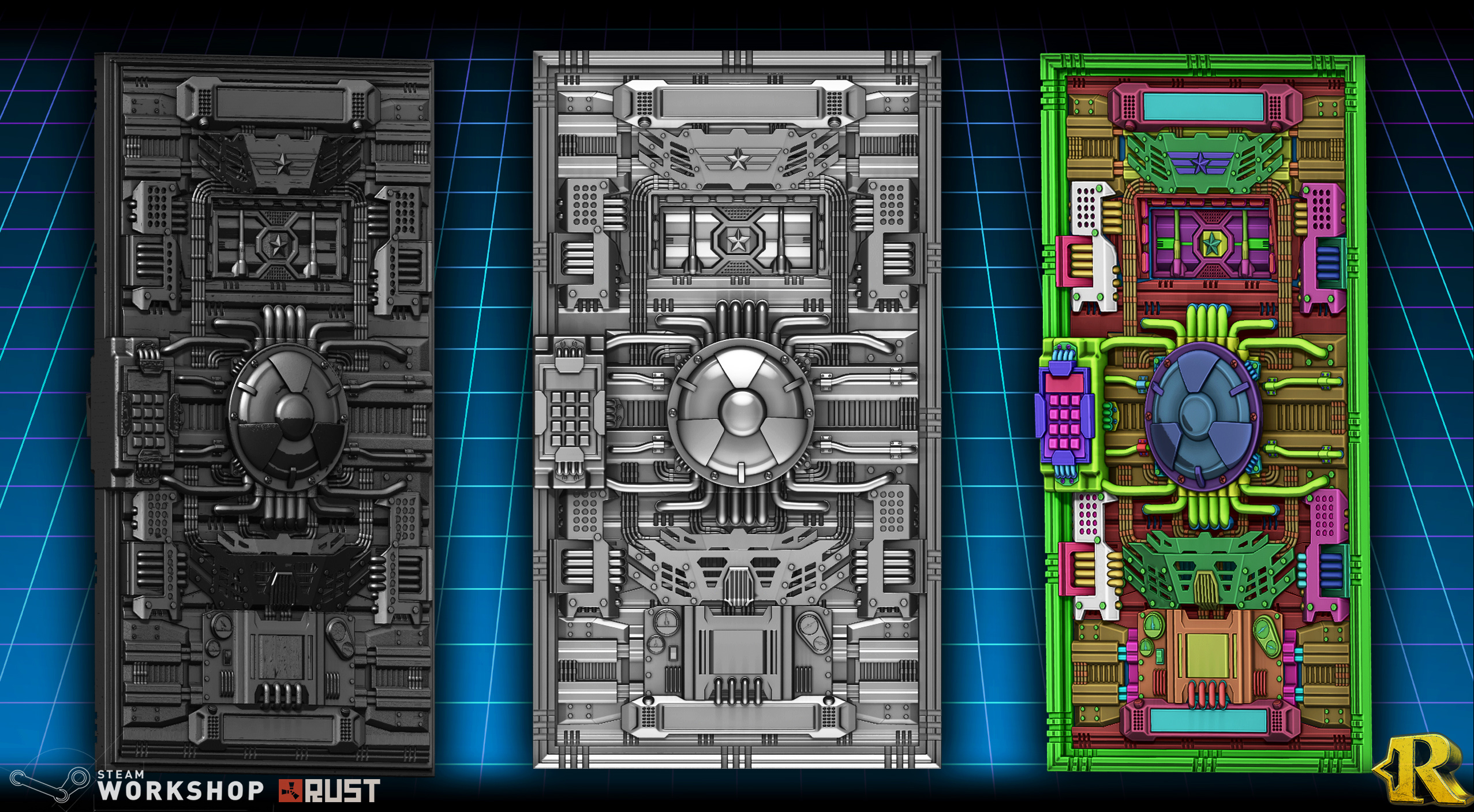 Nuke Room Armored Door thumbnail 5
