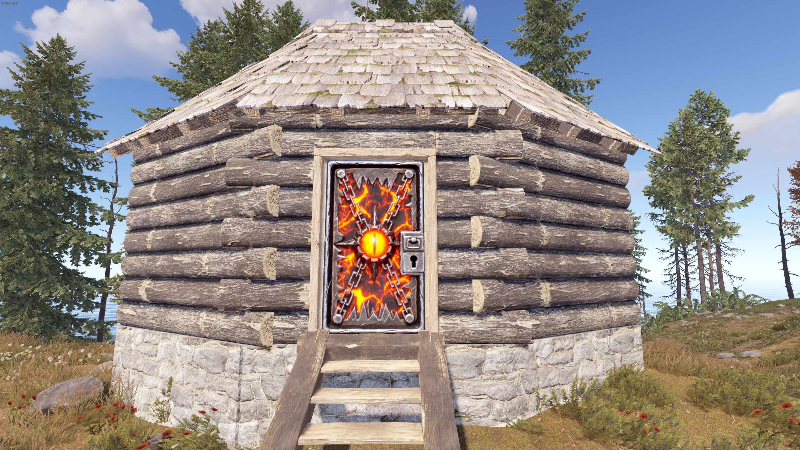 Watcher of Doom Metal Door thumbnail 10