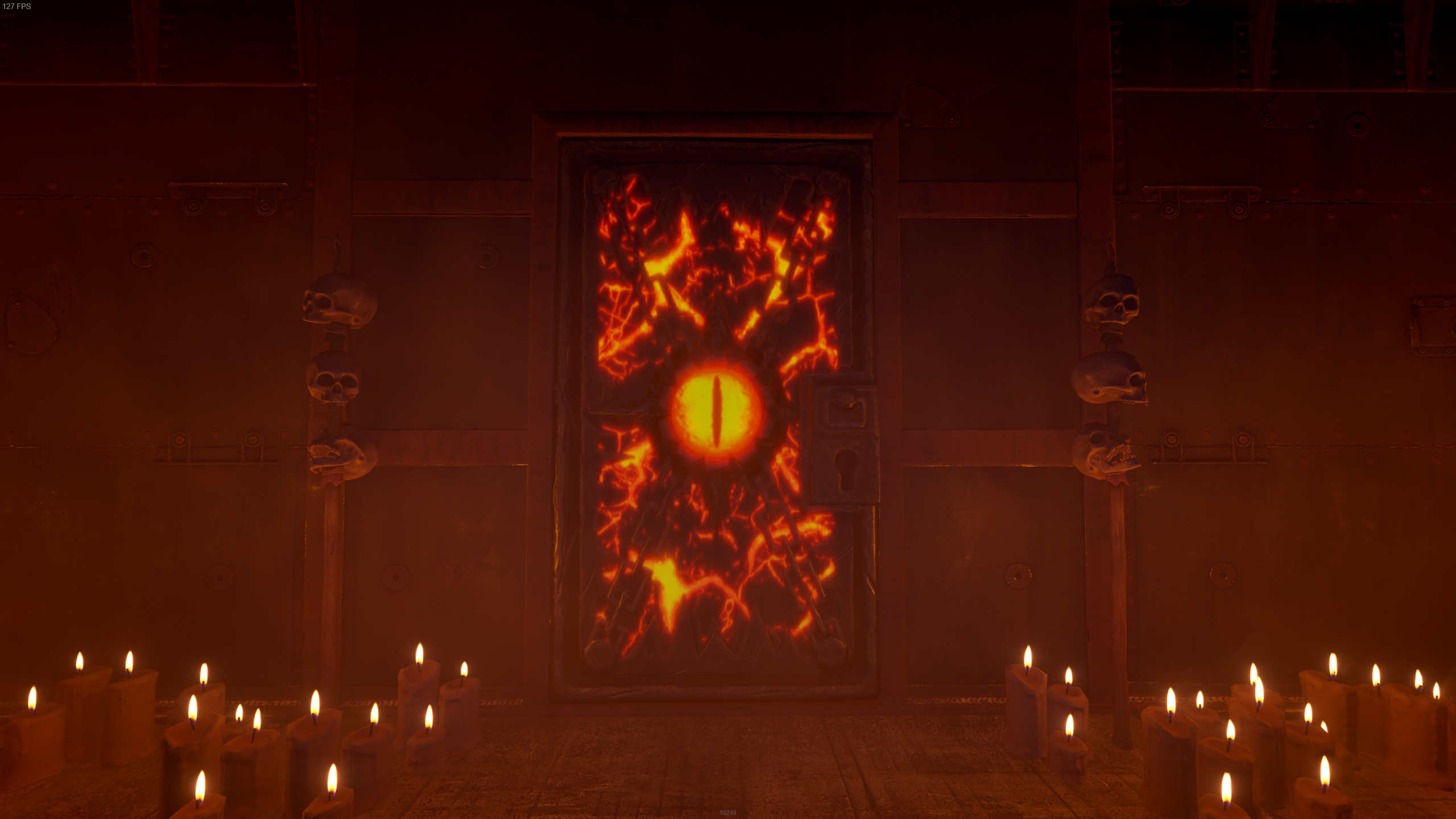 Watcher of Doom Metal Door thumbnail 11