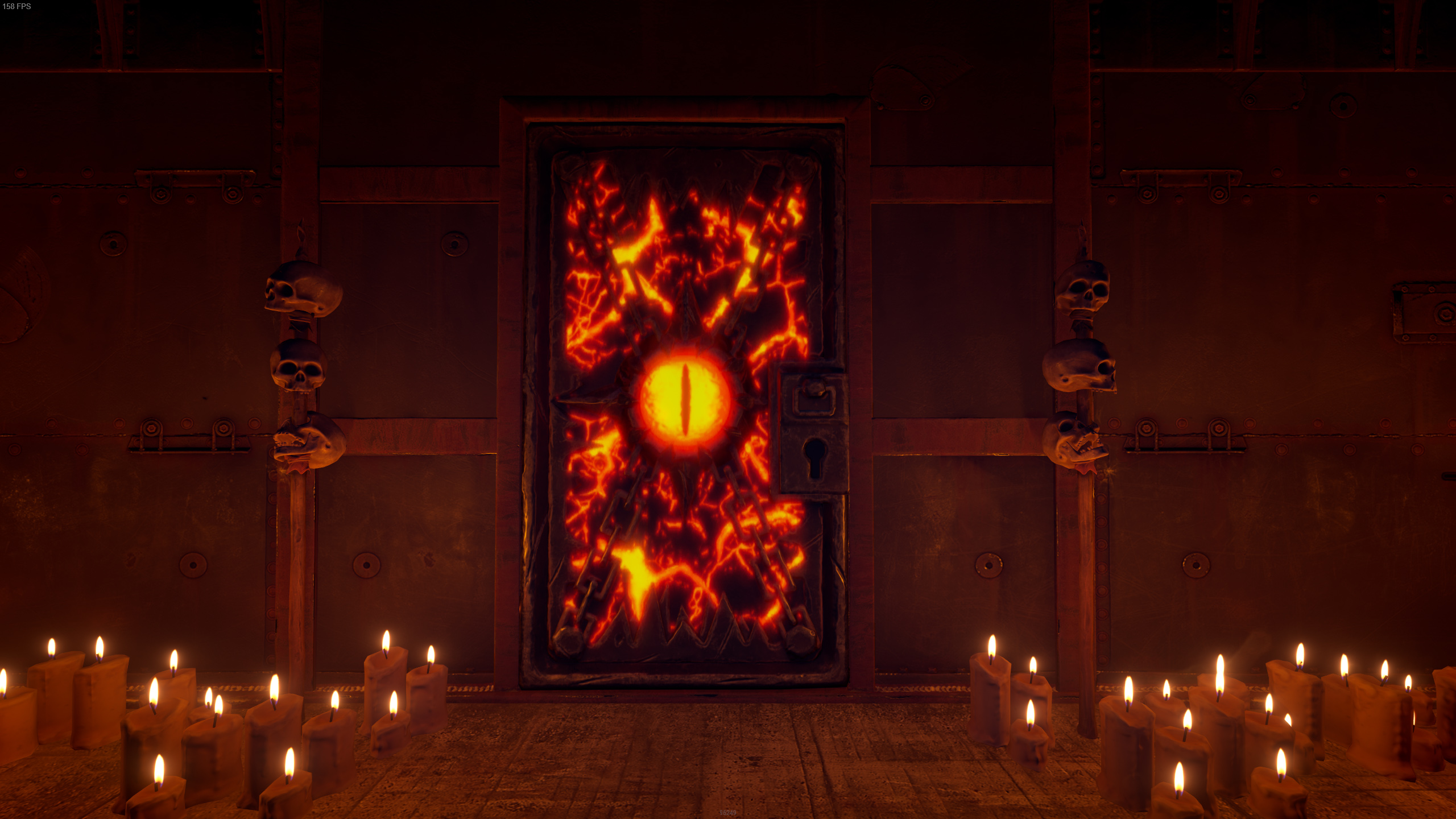 Watcher of Doom Metal Door thumbnail 3