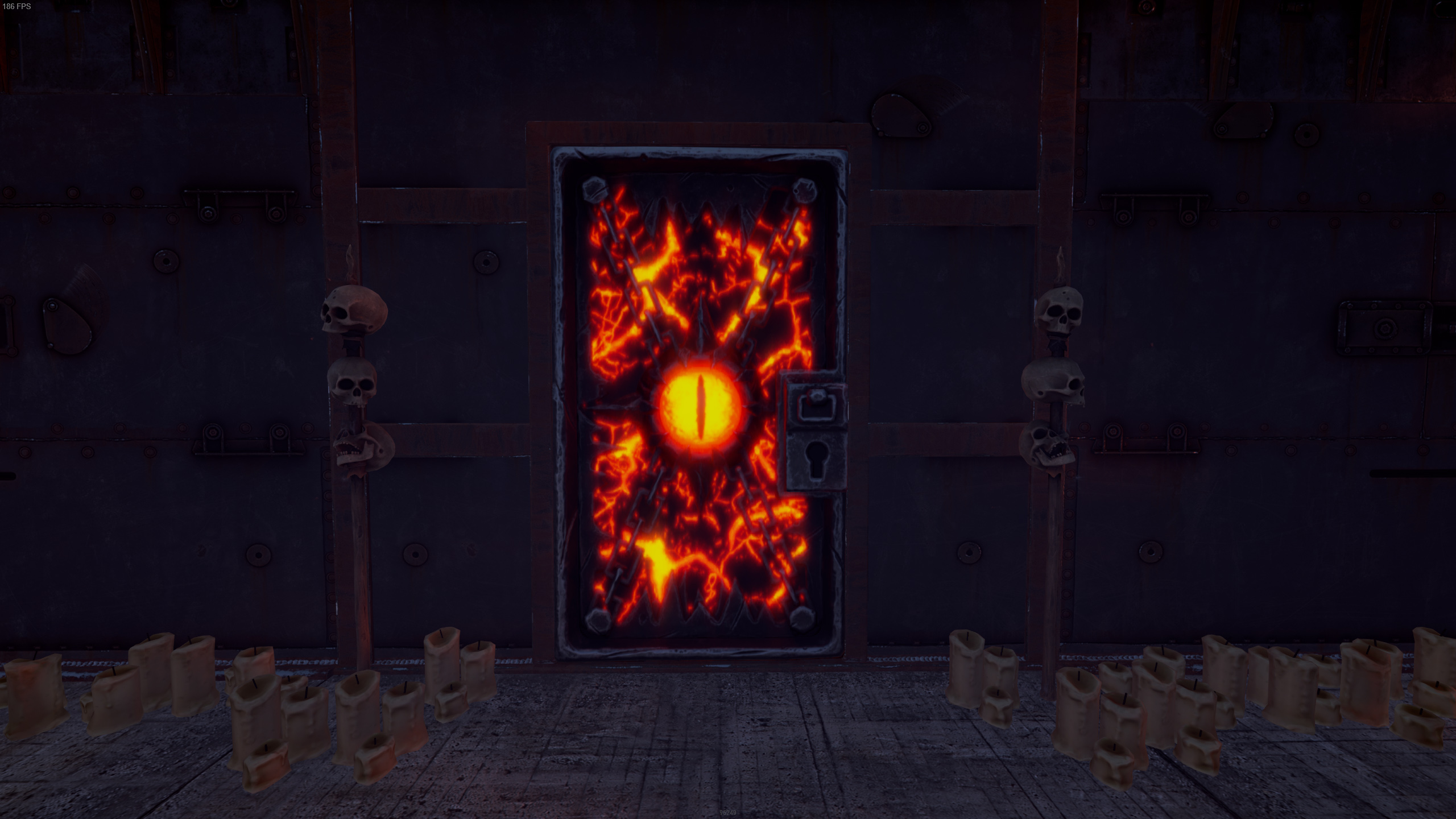 Watcher of Doom Metal Door thumbnail 4