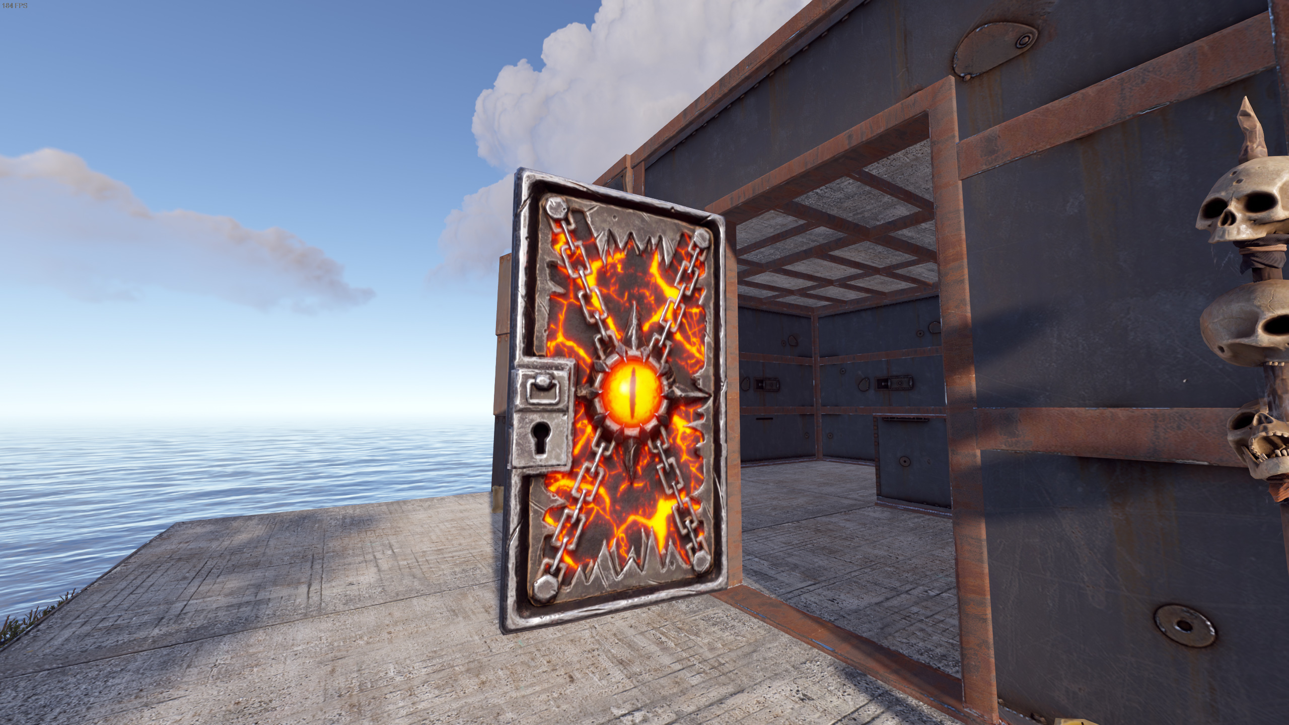 Watcher of Doom Metal Door thumbnail 7