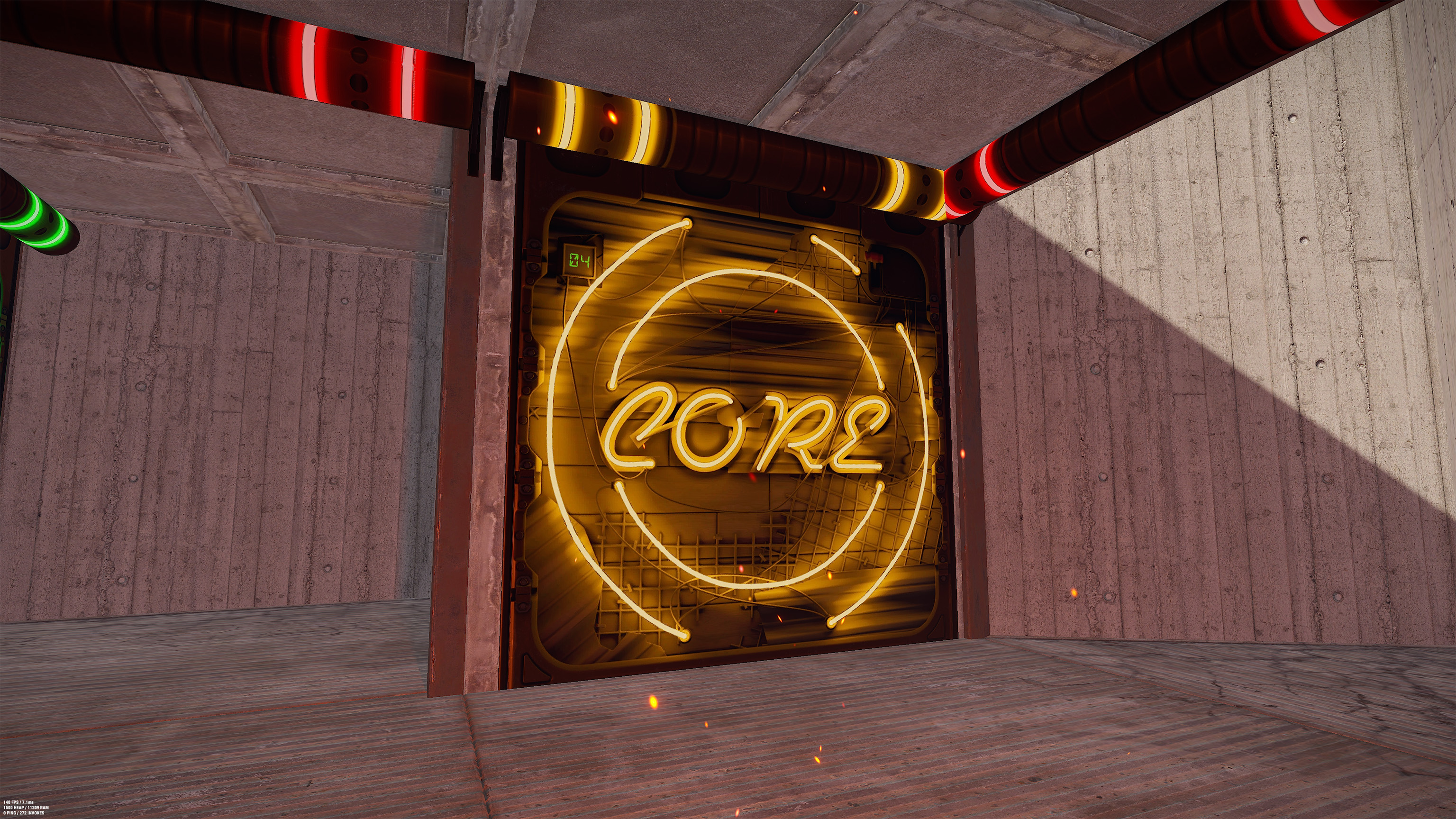 Neon Core Garage Door screenshot 1