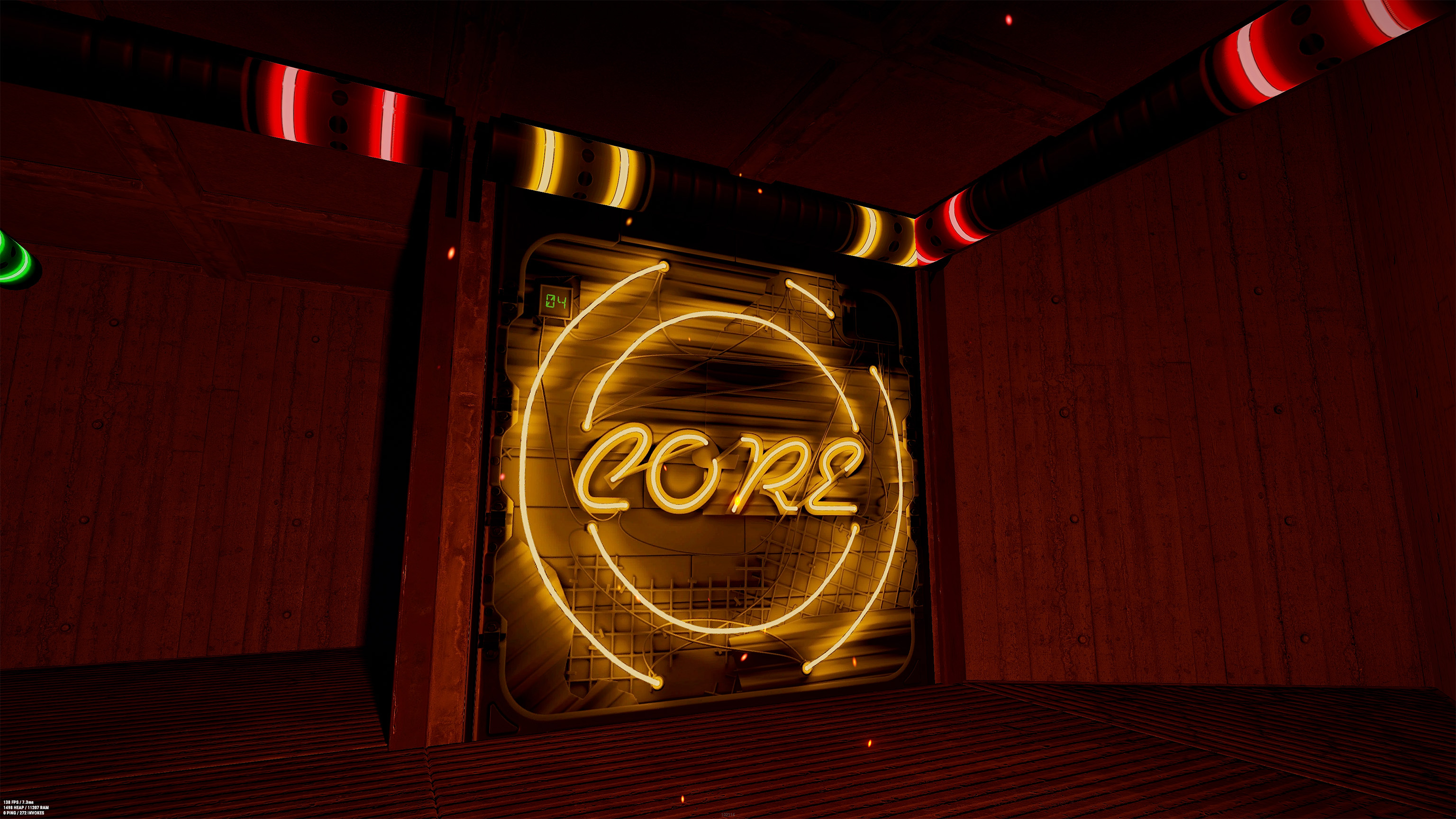Neon Core Garage Door thumbnail 3
