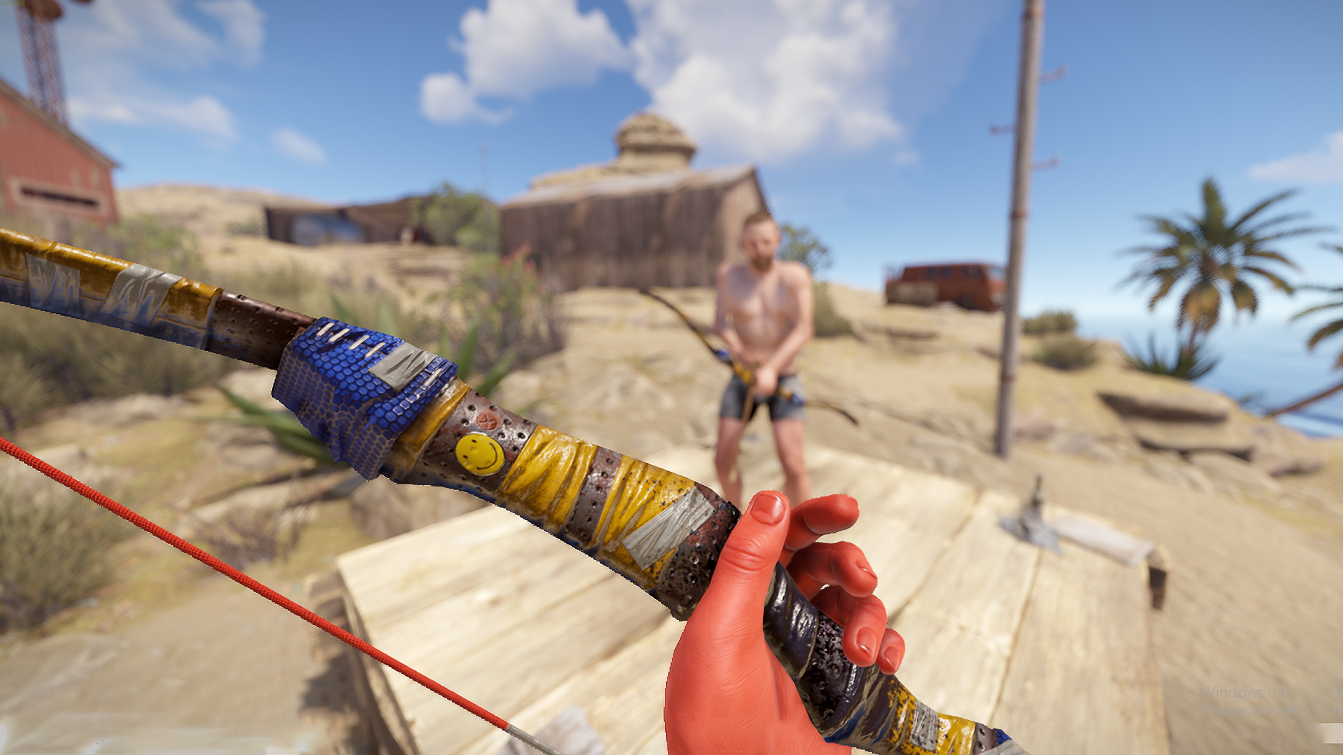 Recycled Hazmat Bow screenshot 1