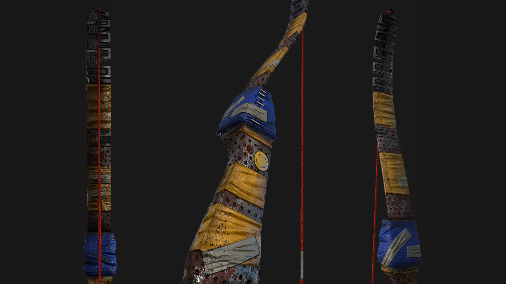Recycled Hazmat Bow thumbnail 3
