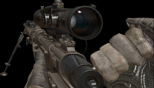 Best quickscope loadout for SA-B 50 in Modern Warfare 2