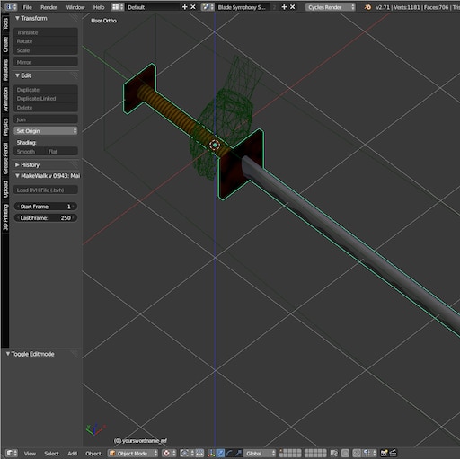 Steam Community Guide Using Blender To Create Blade Symphony
