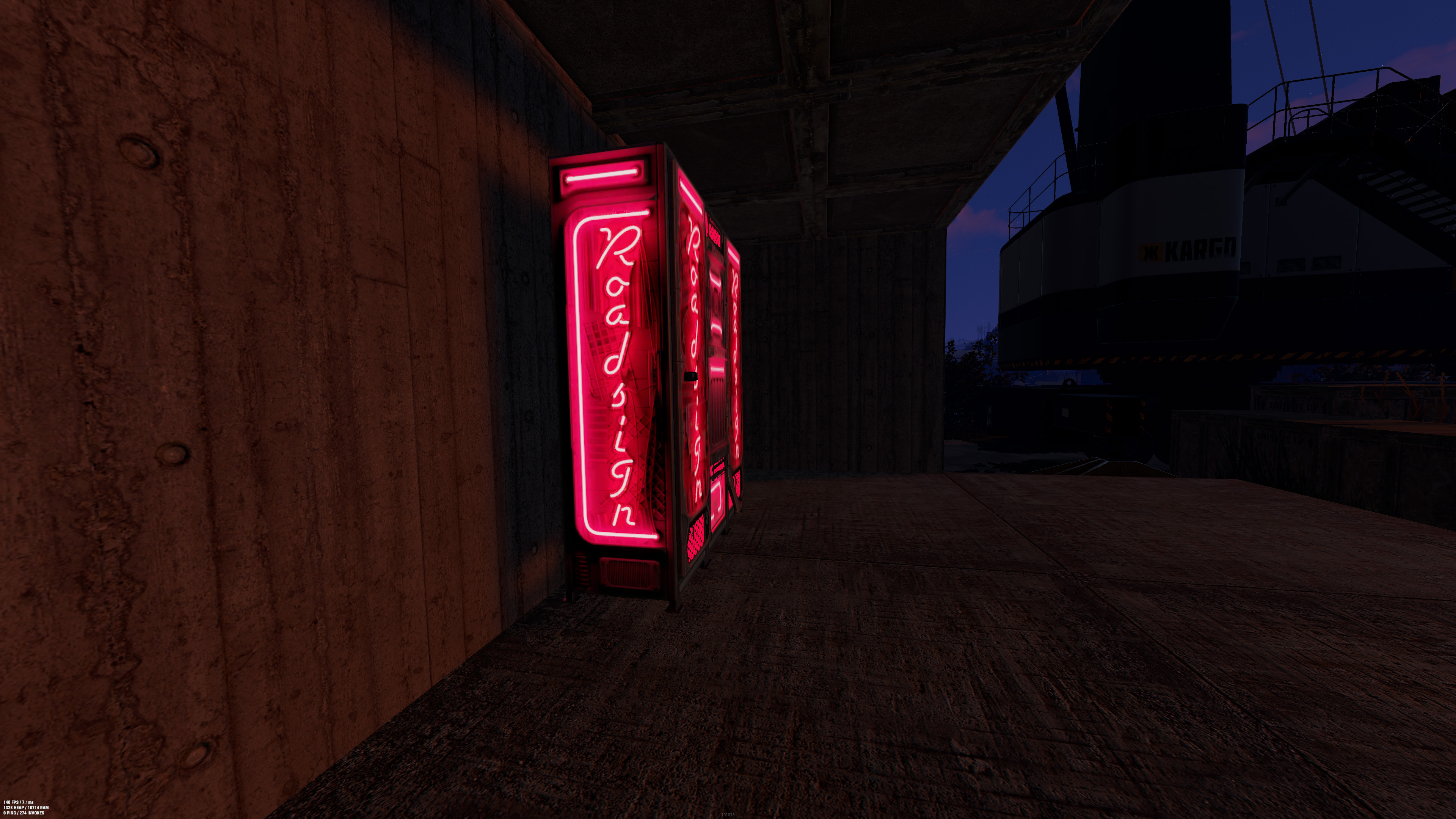 Neon Roadsign Locker screenshot 1